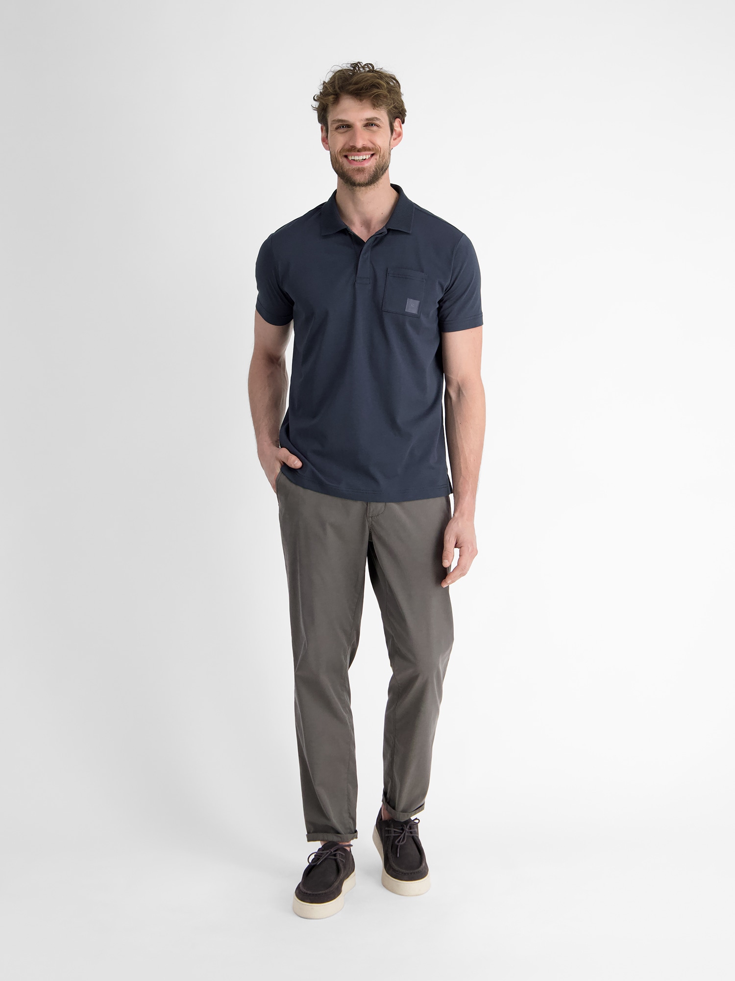 LERROS Poloshirt »LERROS Performance Poloshirt mit COOL & DRY Funktion«