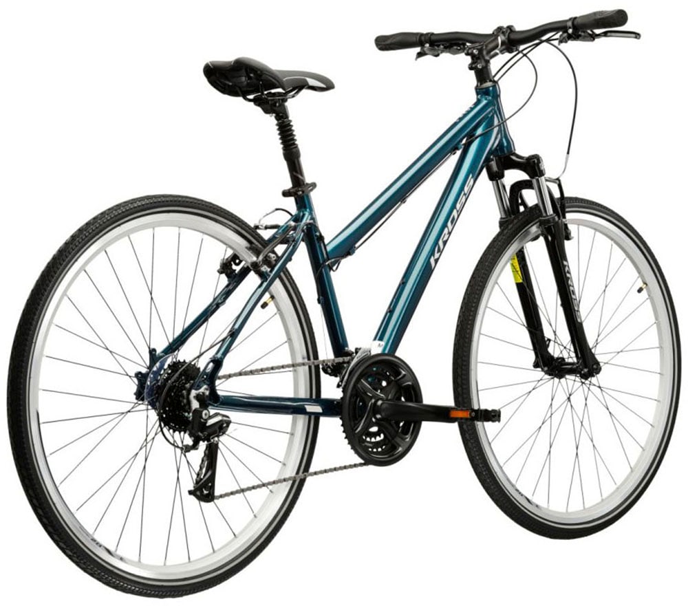 Kross Crossrad »Crossrad Damen 28" Move 1.0 türkis 24 Gänge« 24 Gang Shimano ACERA M3020 Schaltwerk Kettenschaltung