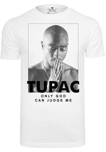 MisterTee Kurzarmshirt »MisterTee Herren 2Pac Prayer Tee«, (1 tlg.)