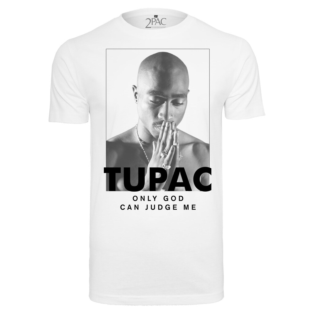 MisterTee Kurzarmshirt »MisterTee Herren 2Pac Prayer Tee«, (1 tlg.)