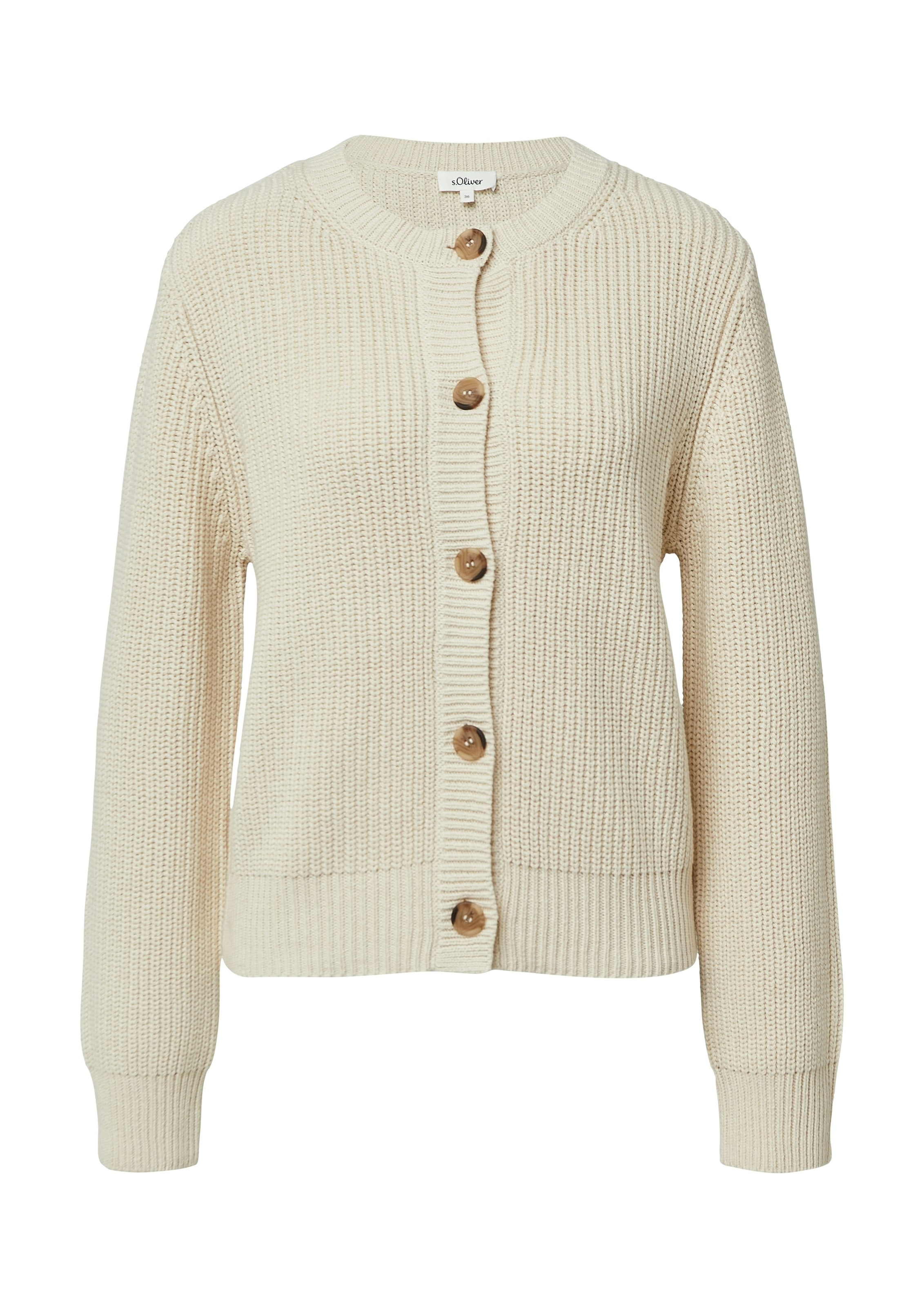 s.Oliver Strickjacke mit Struktur