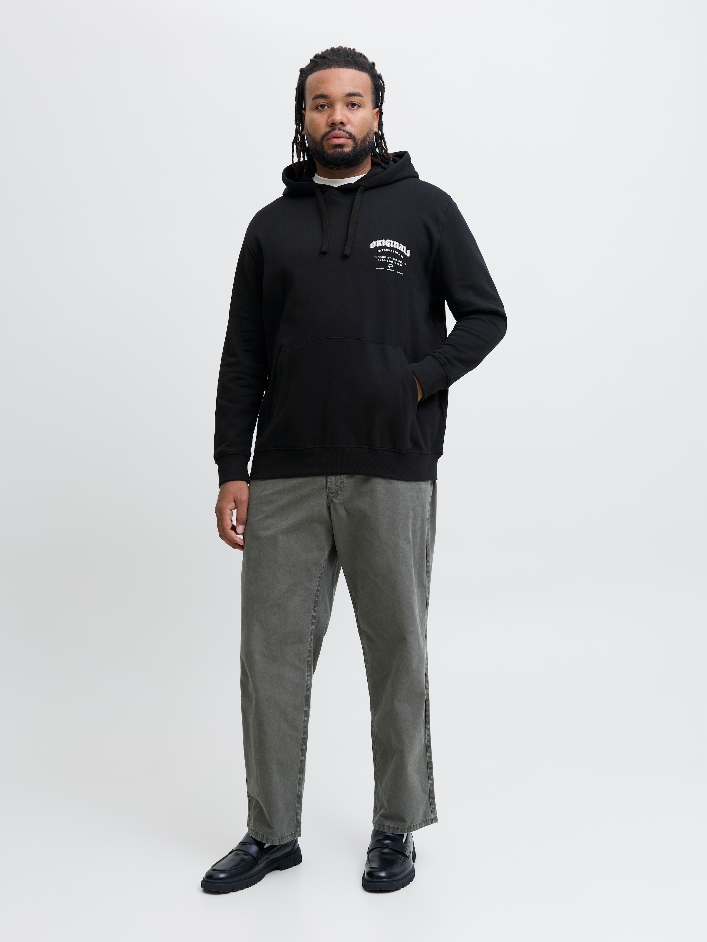 Jack & Jones PlusSize Kapuzensweatshirt »JORMEADOWS SWEAT HOOD PLS«