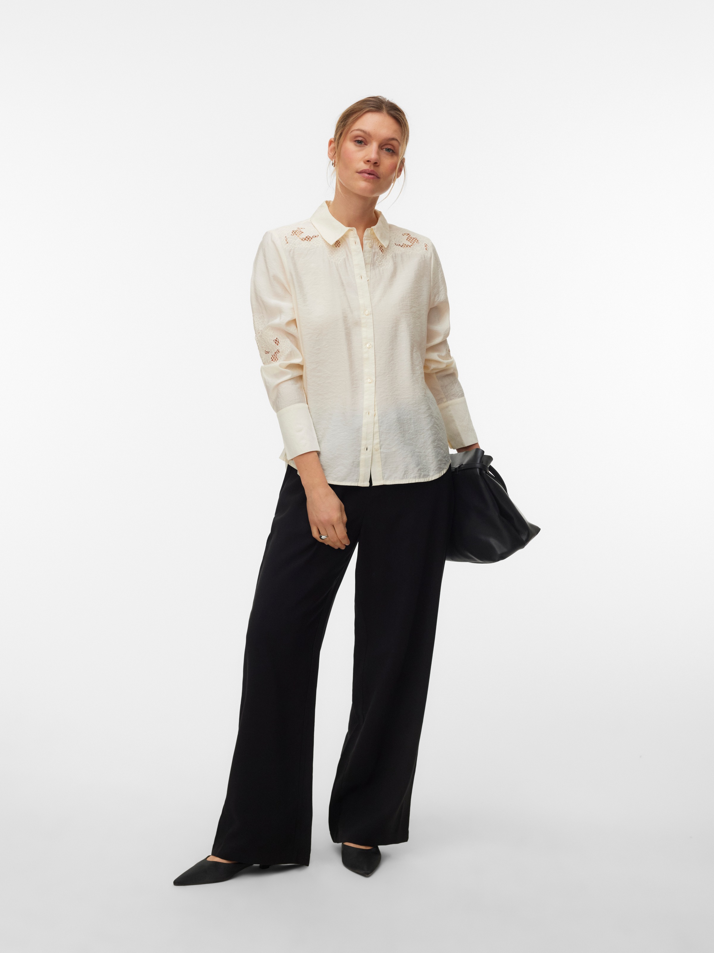 Vero Moda Katie Loose Trousers Black S 3