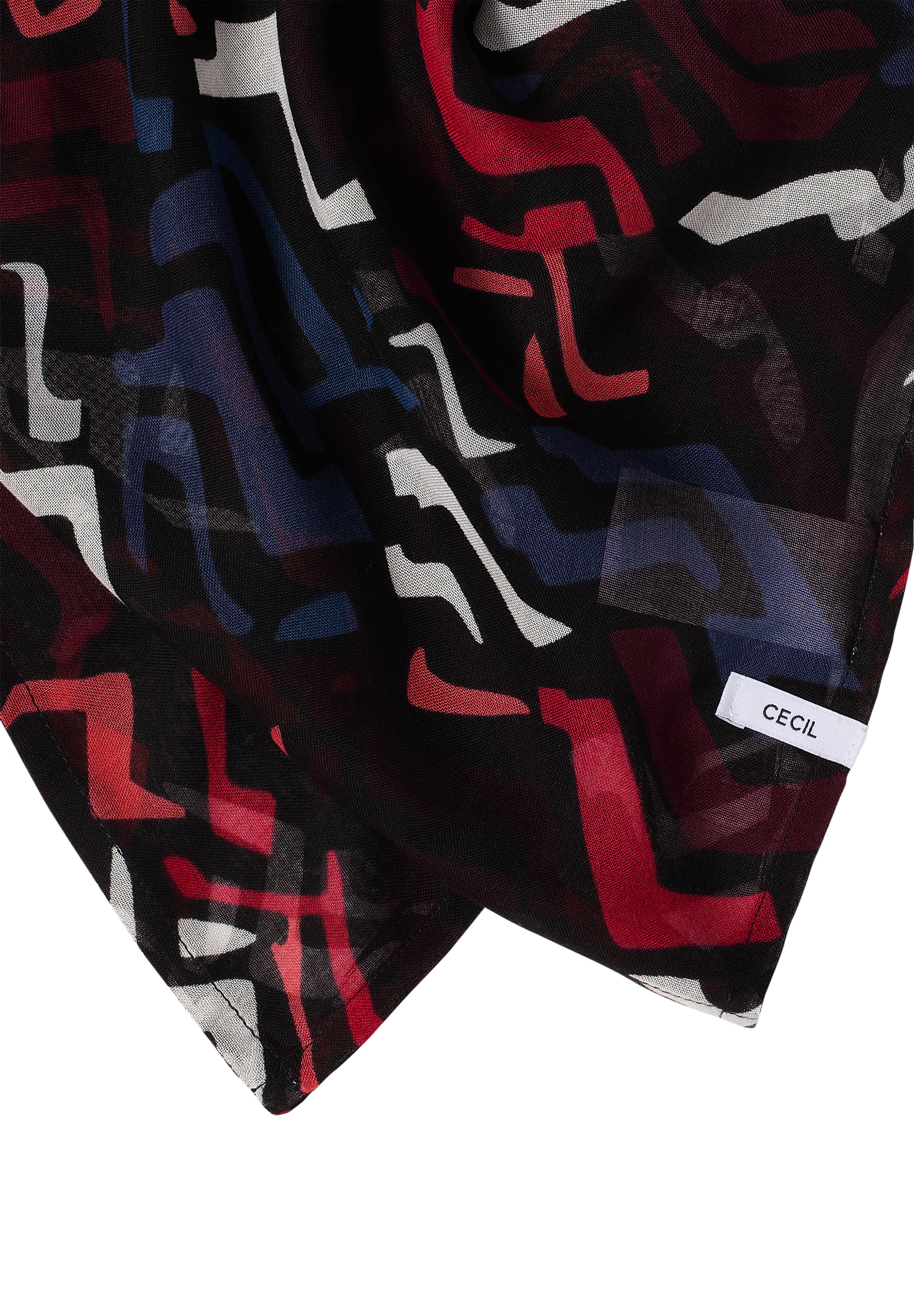 Cecil Loop mit grafischem Muster