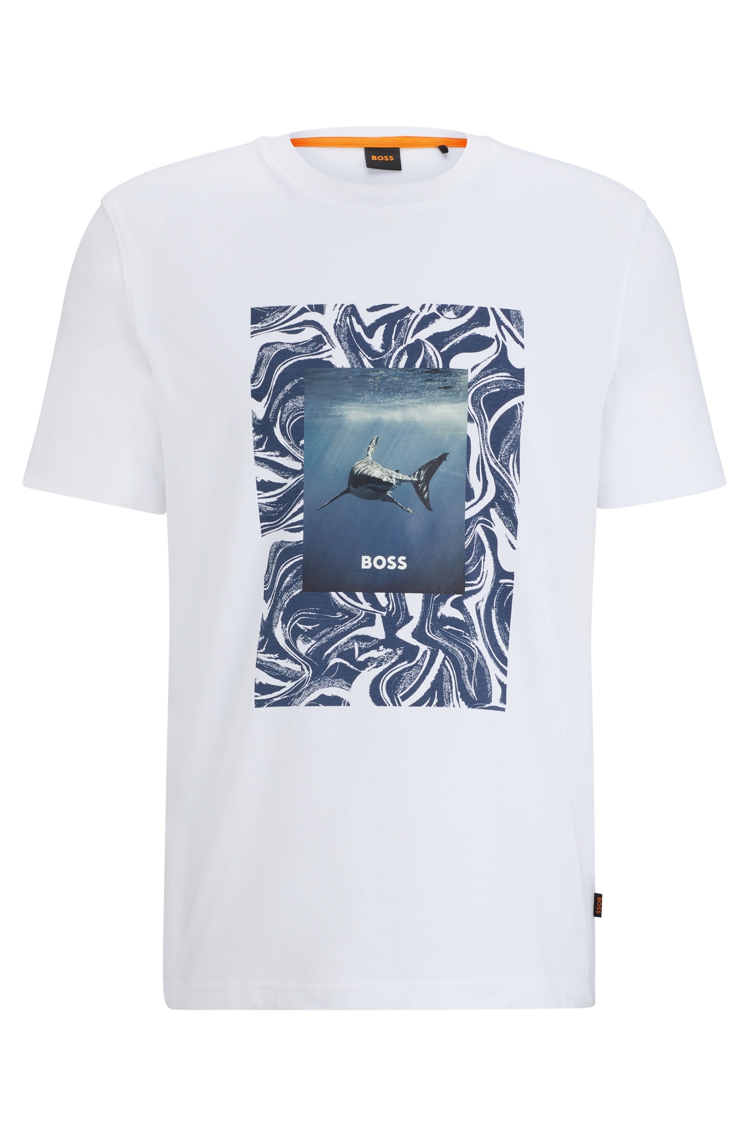 BOSS ORANGE T-Shirt »Te_Tucan«, mit großem Aufdruck
