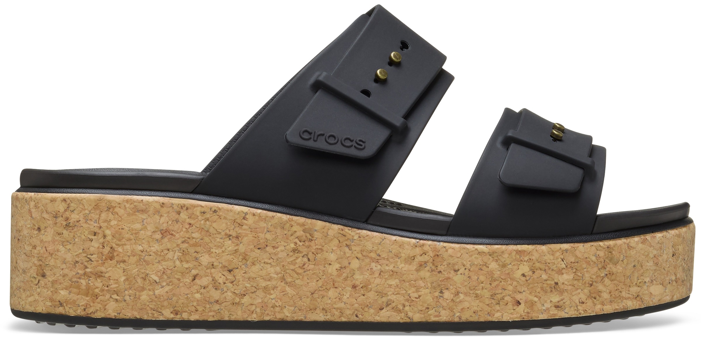 Crocs Brooklyn Cork Buckle - Size: W7 - Female 3