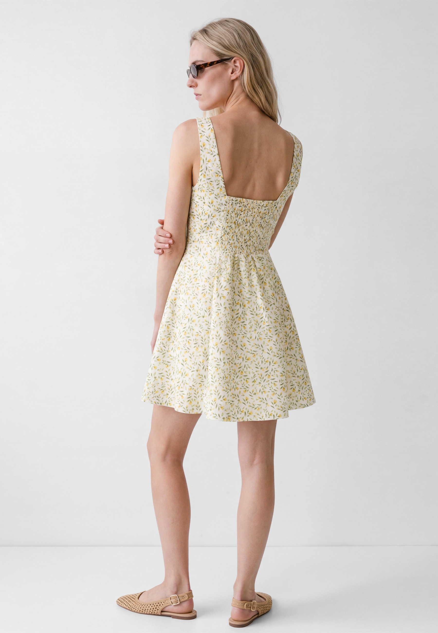 Mavi Minikleid »WOVEN MINI DRESS« Kleid kurz