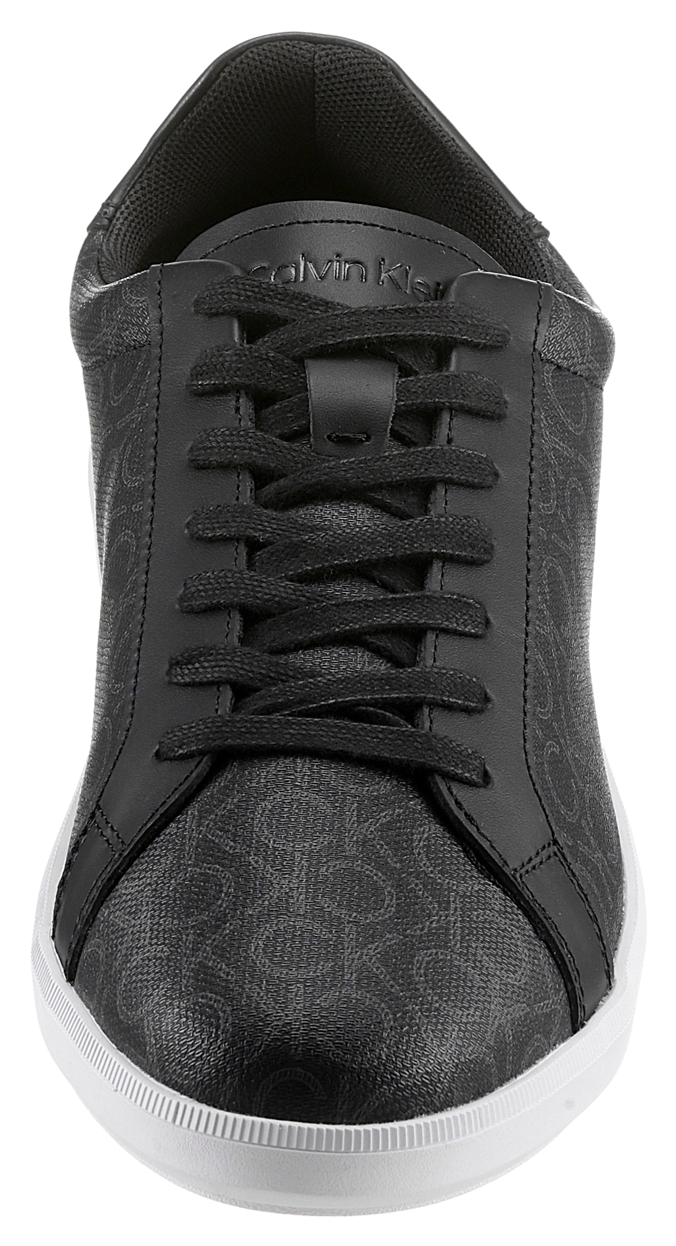 Calvin Klein Sneaker »Barrie 3L2«, mit Allover-CK-Print, Freizeitschuh, Halbschuh, Schnürschuh