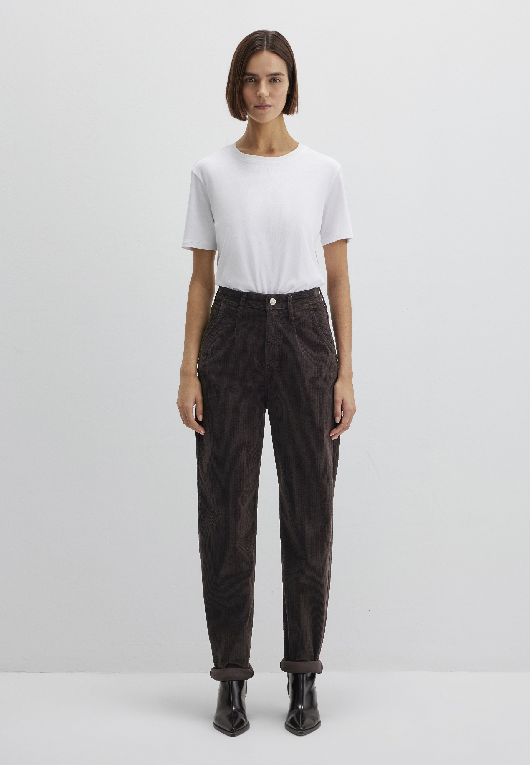 Mavi Weite Jeans »LAURA« Pleated Baggy Pants