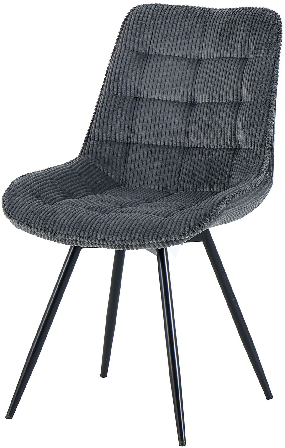 OTTO home Esszimmerstuhl »Catania« (Set) 2 Stk.bequemer Stuhl, 360 Grad drehbar in verschiedenen Stoffen und Farben.