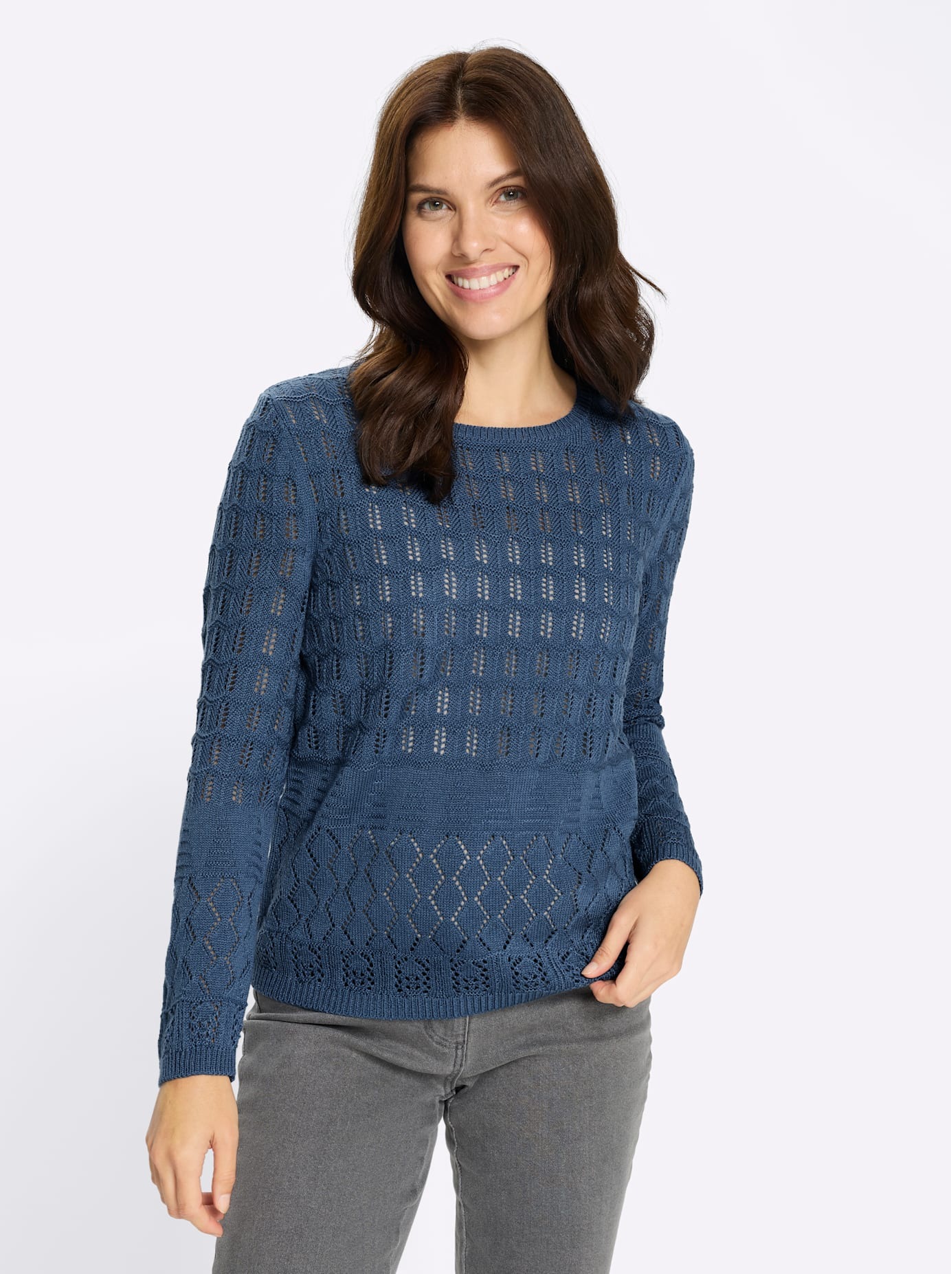 Classic Basics Strickpullover "Rundhals-Pullover" günstig online kaufen