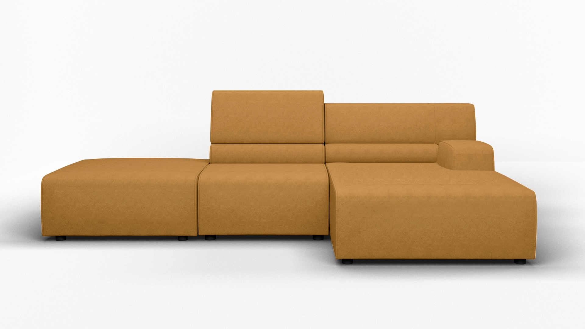 Egoitaliano Ecksofa "Babouche, Designsofa mit außergewöhnlichem Sitzkomfort günstig online kaufen