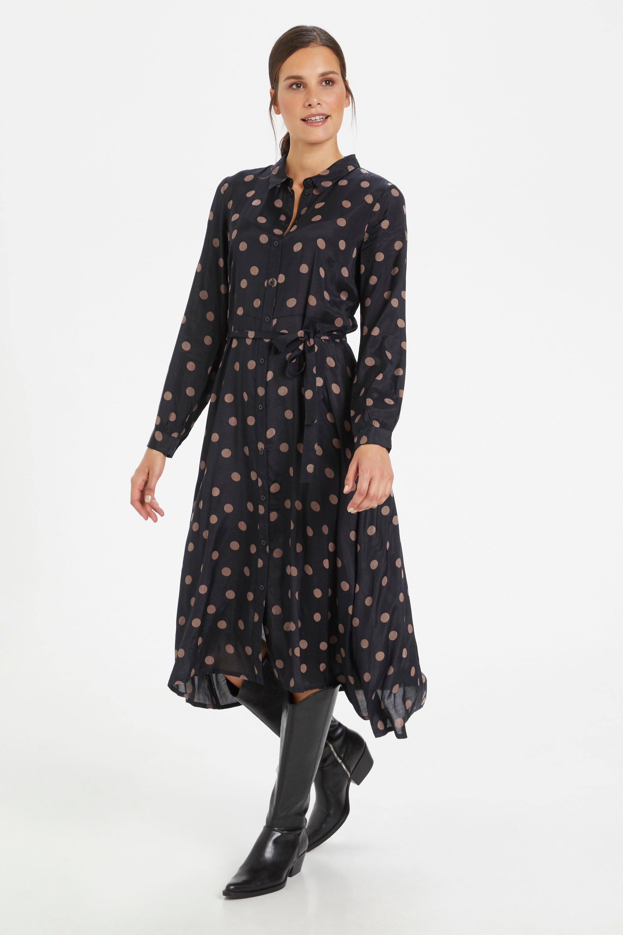 KAFFE Midikleid »Damen Kleid KAoline«