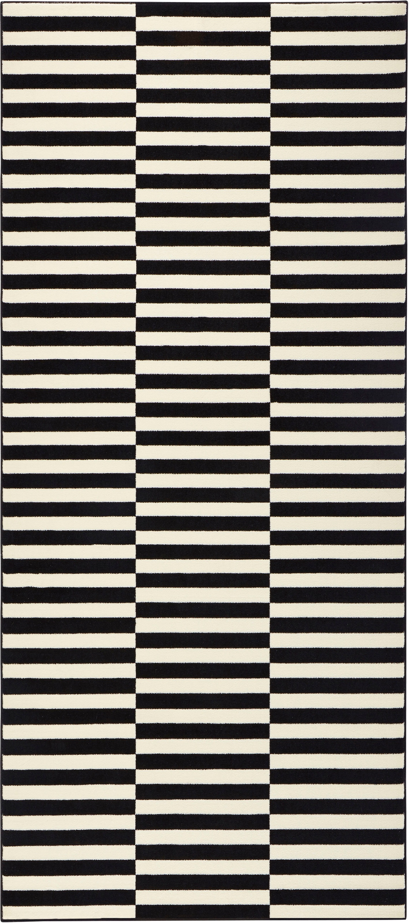 HANSE Home Teppich "Panel" rechteckig 9 mm Höhe Kurzflor, Läufer, Streifen, günstig online kaufen