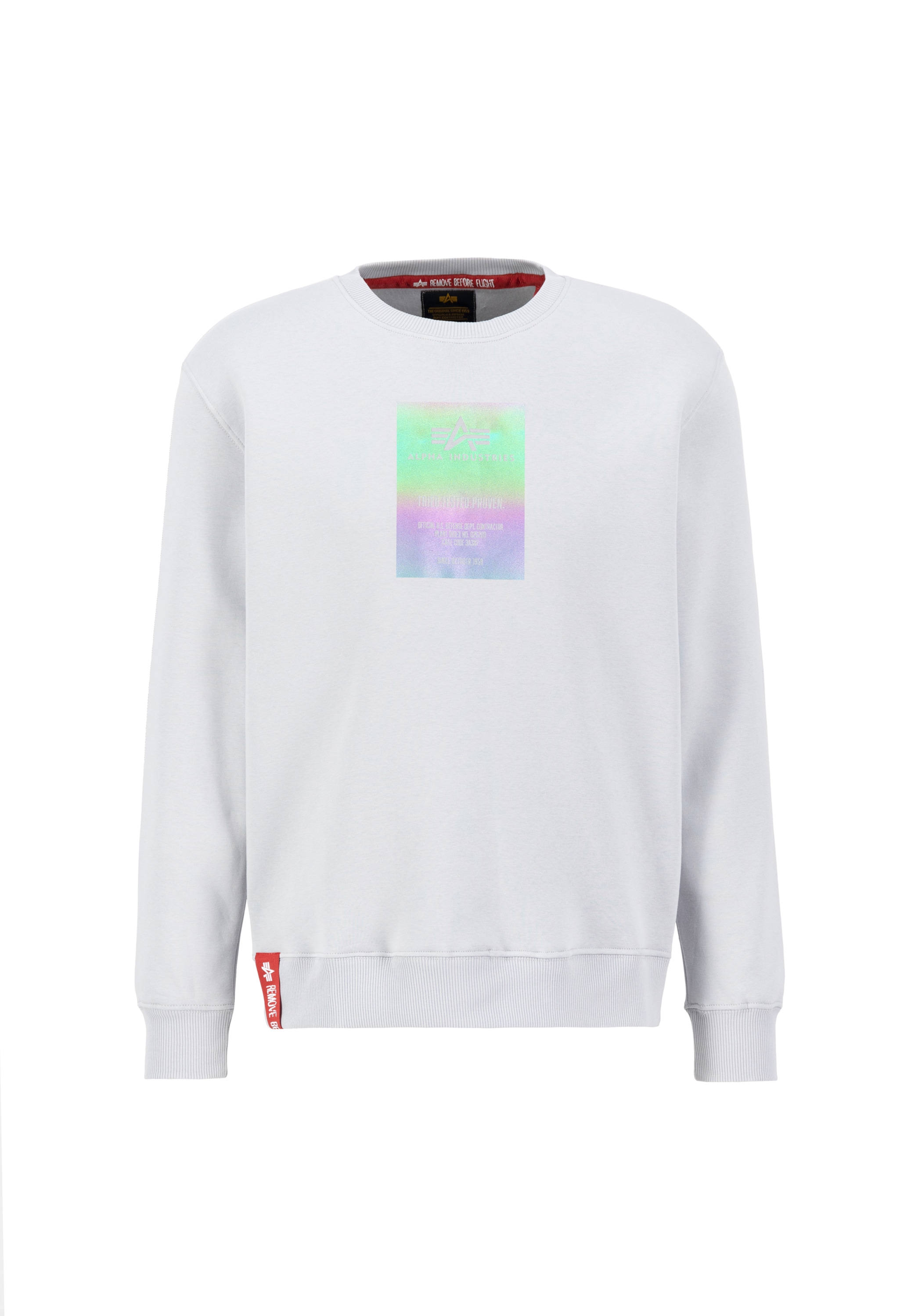Alpha Industries Sweater "Alpha Industries Men - Sweatshirts Rainbow Refl. günstig online kaufen