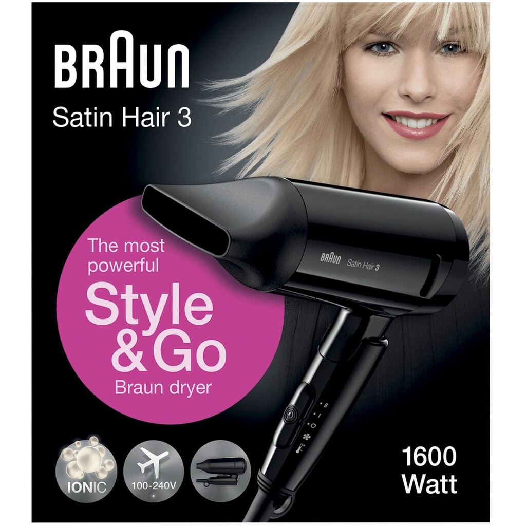 Braun Haartrockner »HD 350«, 1600 W, 1 Aufsätze