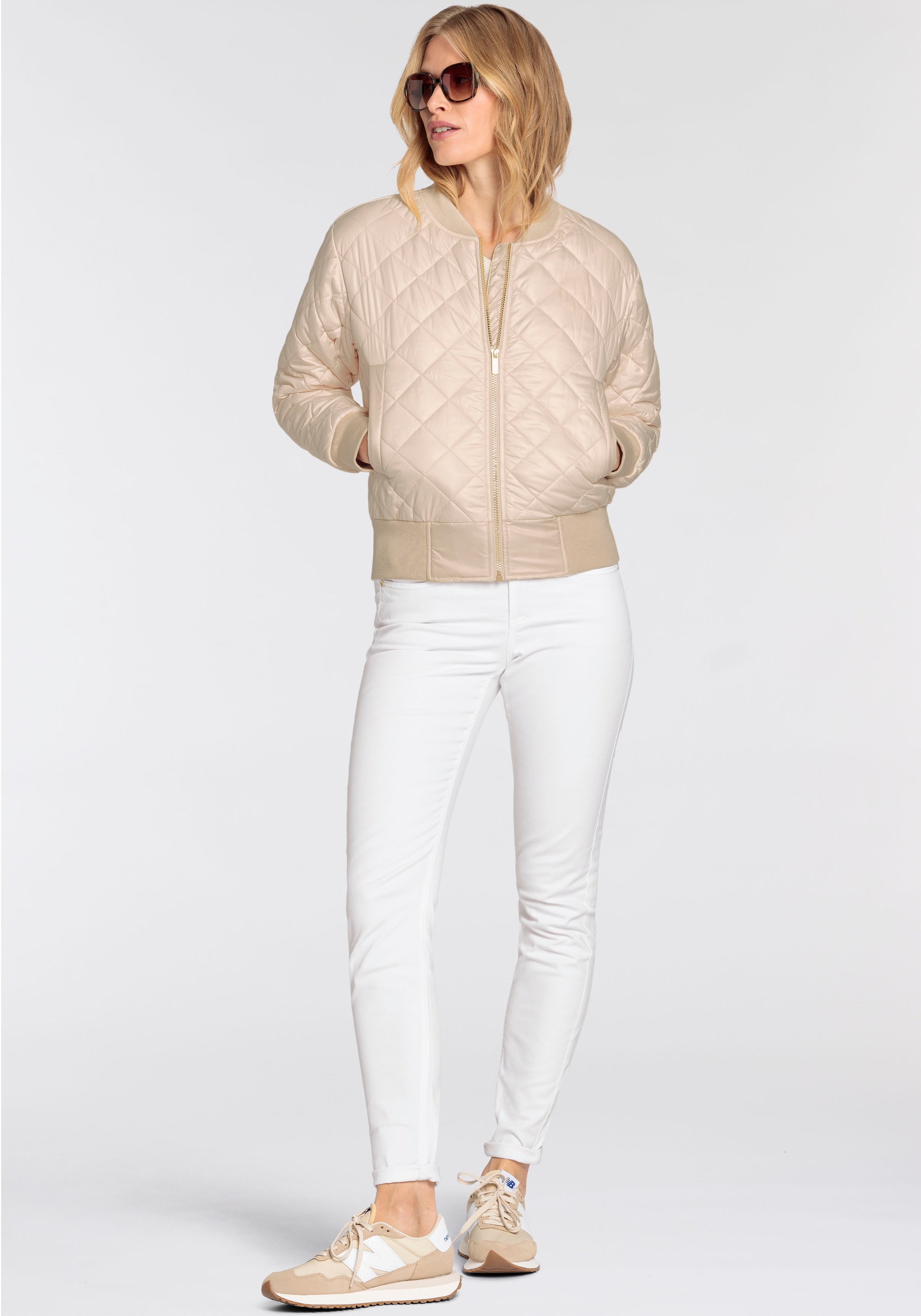 DELMAO Steppjacke, in Blousonform