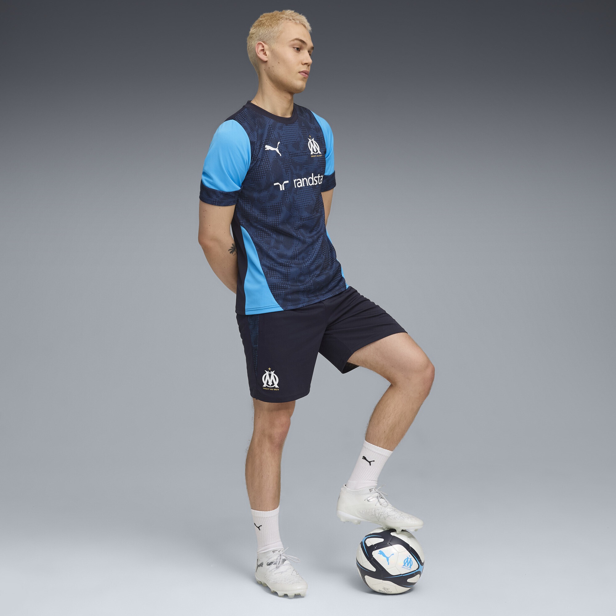 PUMA Sporthose »Olympique de Marseille Trainingsshorts Herren«