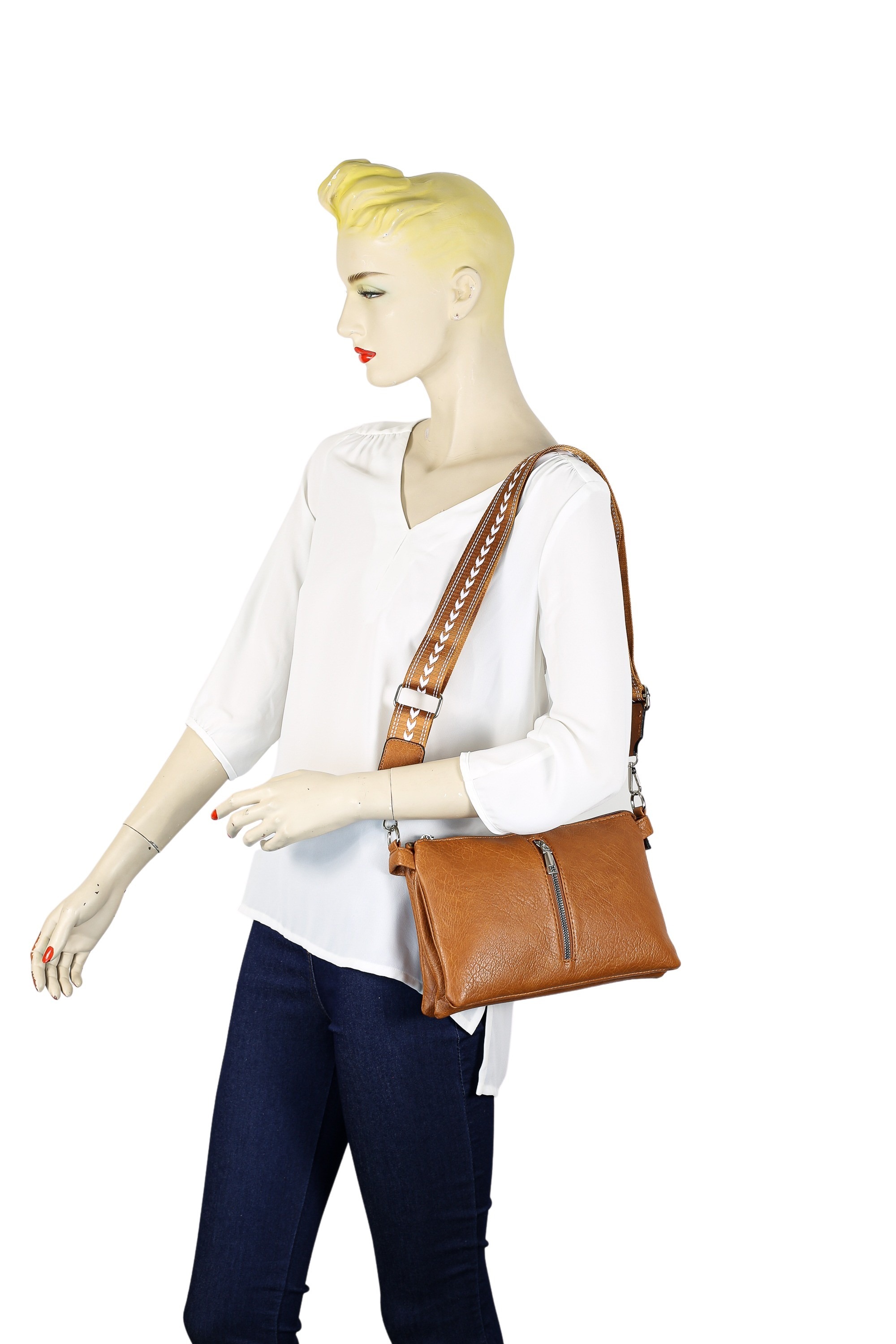 COLLEZIONE ALESSANDRO Schultertasche »Alba«, mit modischen Trageriemen