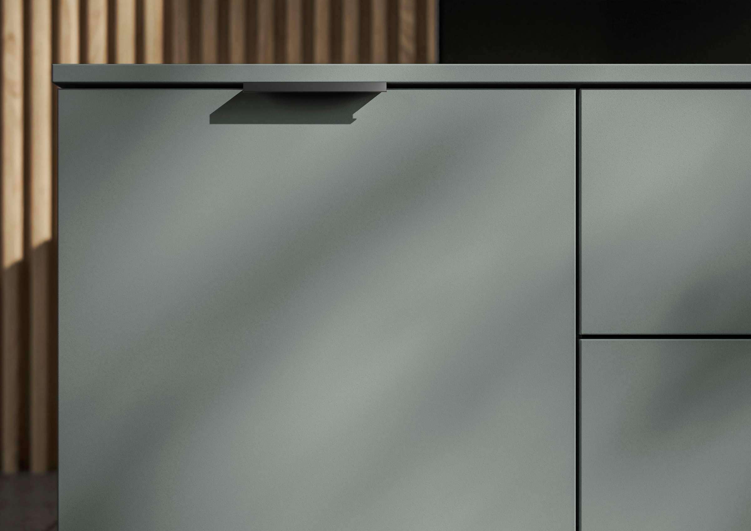 HBZ Kommode »Linz Nachtkonsole, BxHxT 45x50x40cm«, (1 St.), Breite 45cm,Lip-Griff, Melaminbeschichtung