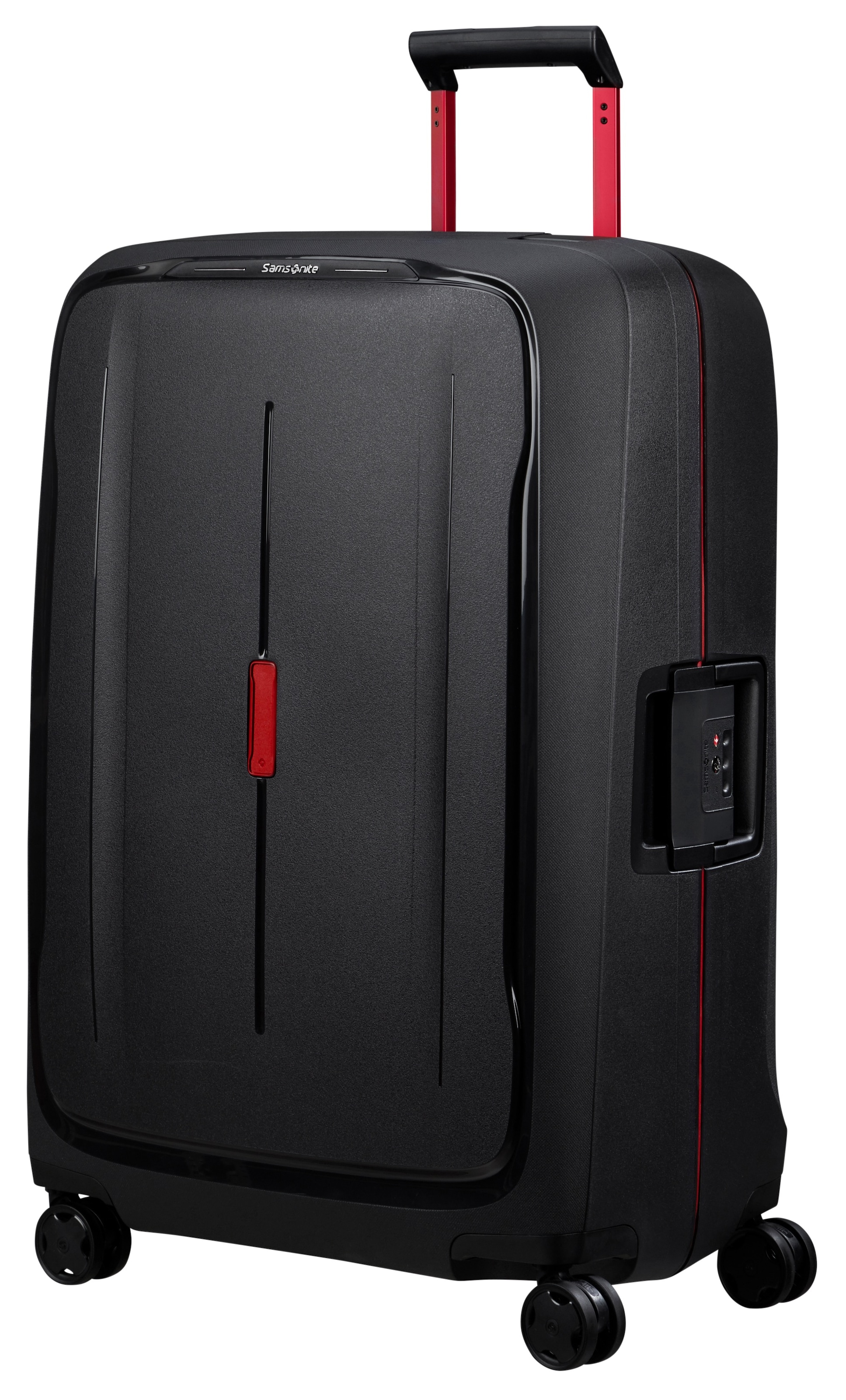 Samsonite Hartschalen-Trolley "ESSENS, verschiedene Größen und Farben" 111 l 4 Rollen mit robustem Polypropylen-Gehäuse, mit mehreren Fächern
