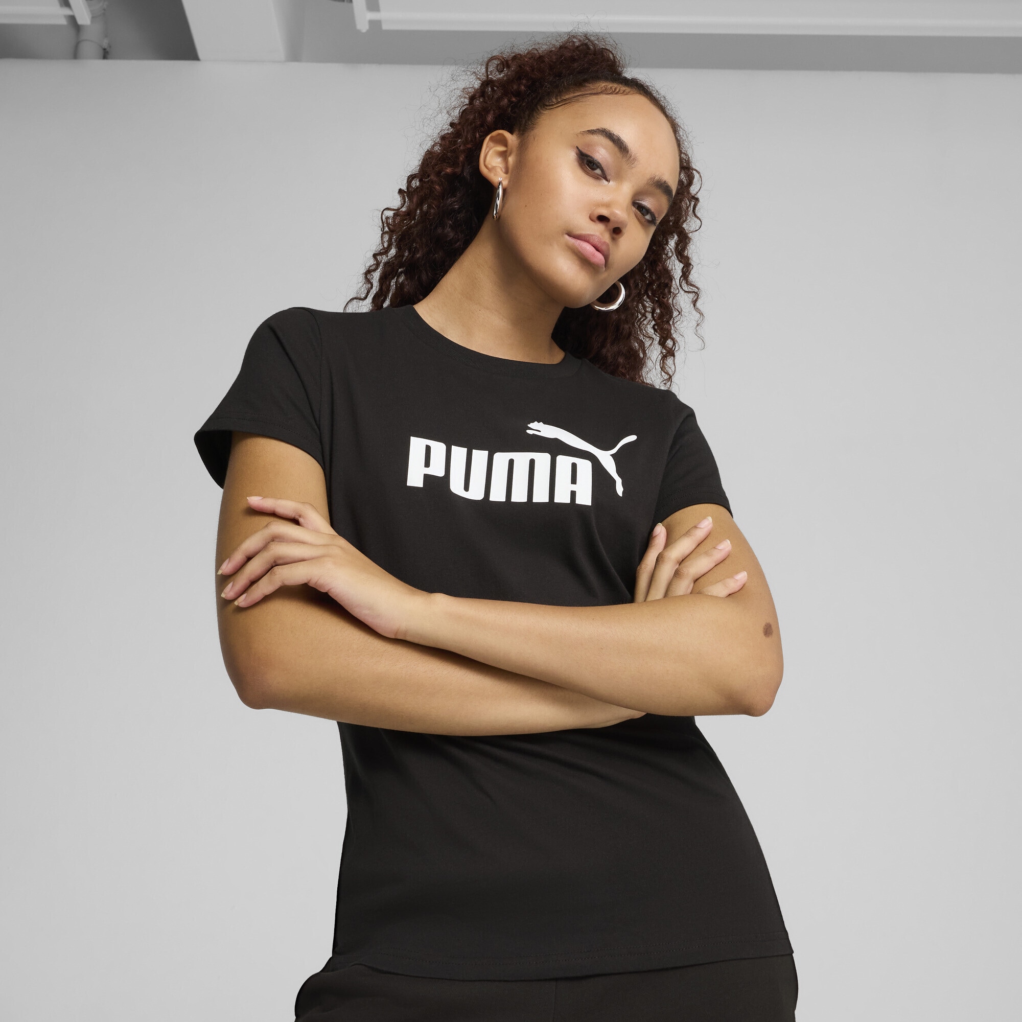 PUMA T-Shirt »ESS No. 1 Logo T-Shirt Damen«