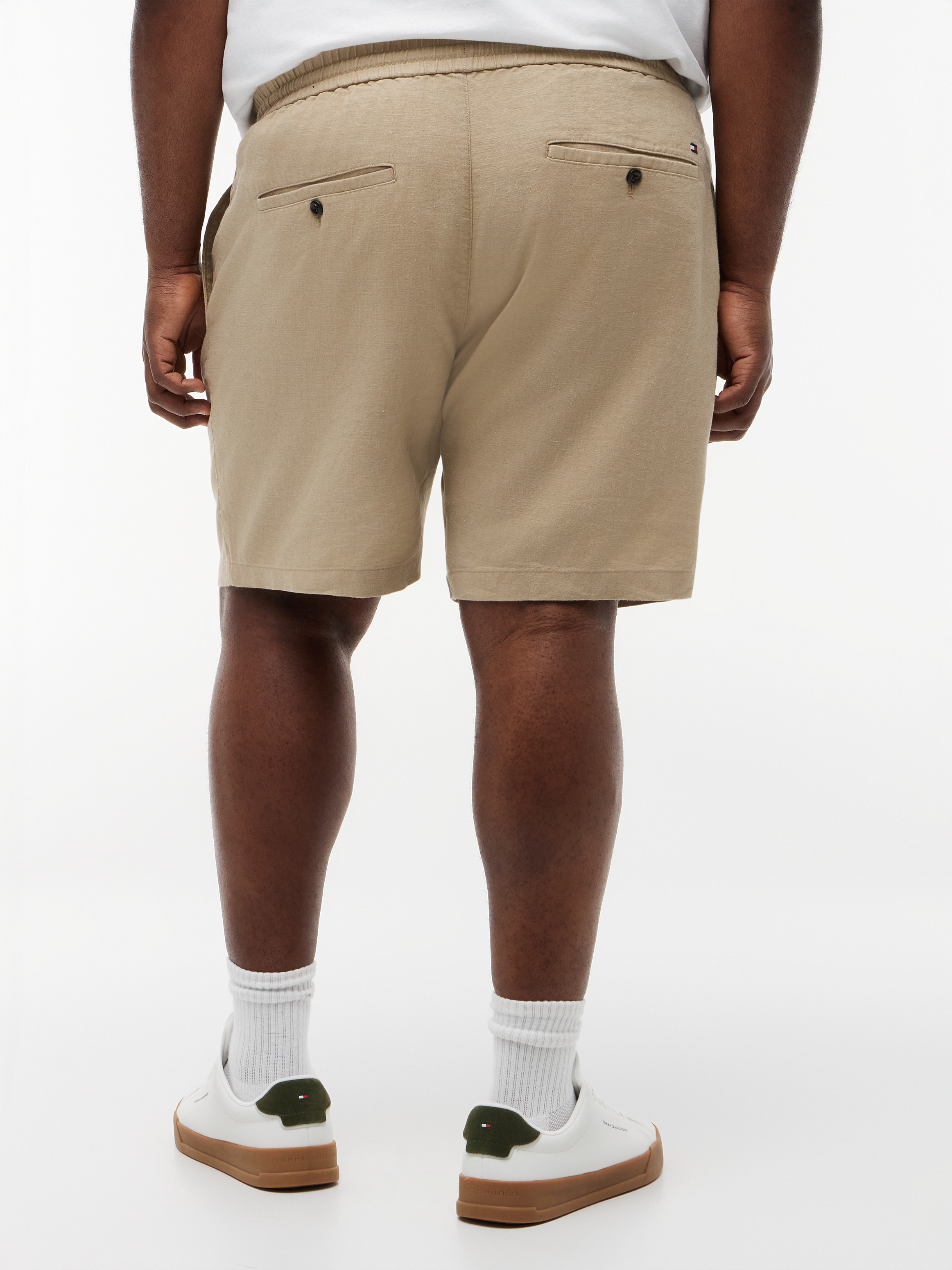 Tommy Hilfiger Big & Tall Chinoshorts »BT-DOVER«  Große Größen, aus Leinenmix, regular fit, elastischer Bund