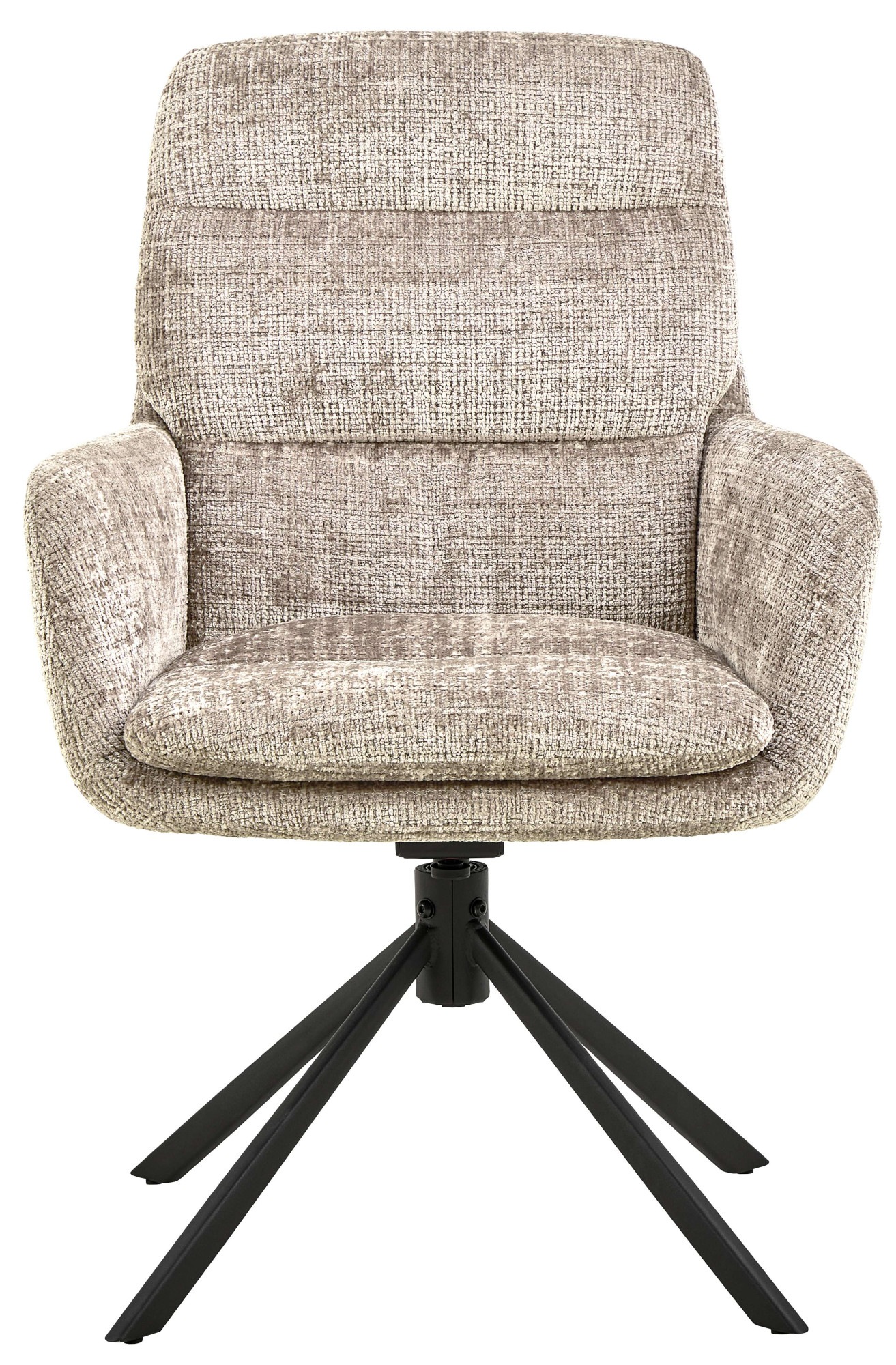 ACTONA GROUP Esszimmerstuhl »Edgar, Polsterstuhl, Stuhl« (Set) 2 Stk.Stuhl, Stoff, L-Form, Armlehnen, Dreh- & Kippfunktion, FSC™