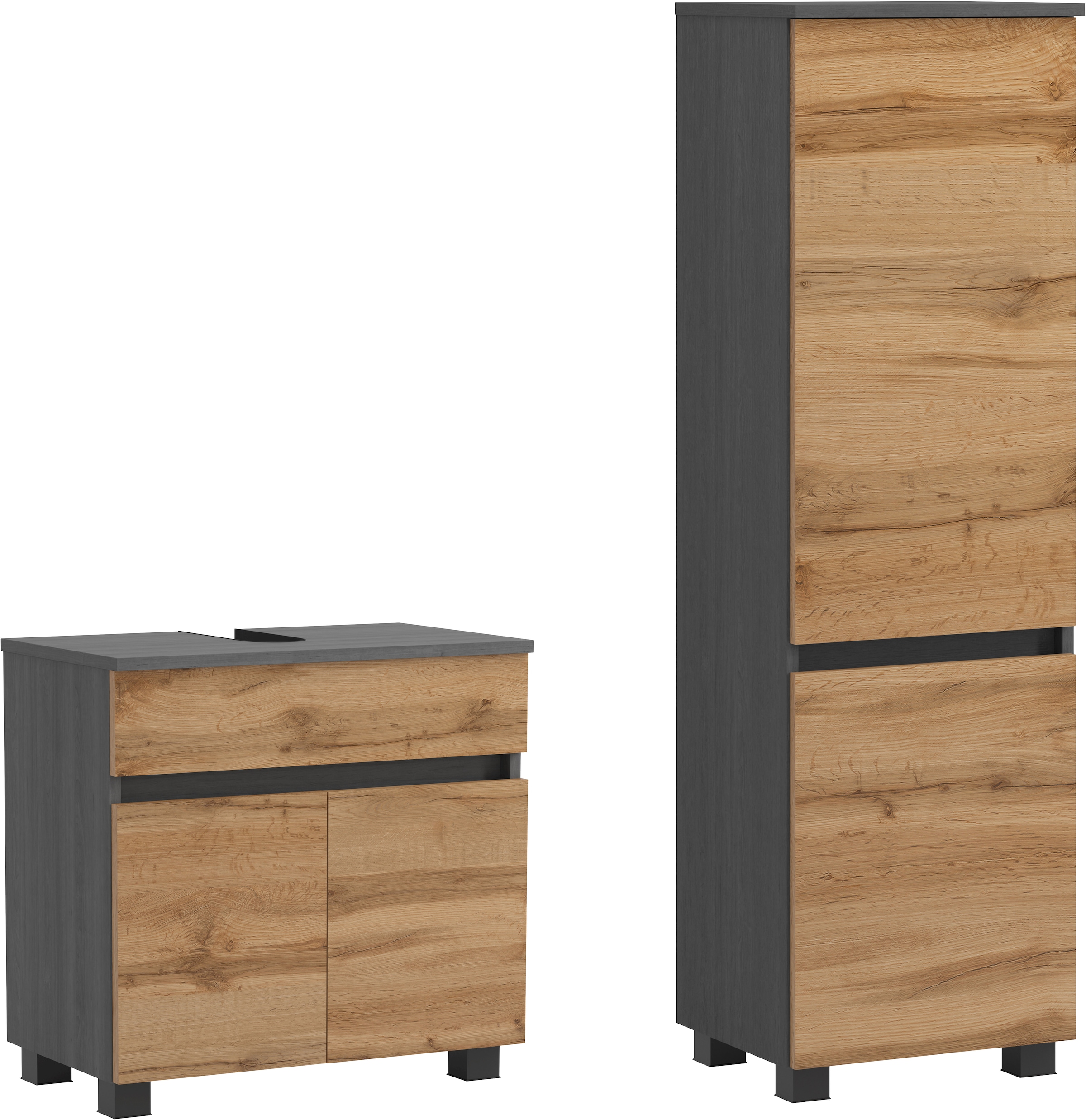 OTTO home "BOZEN, 2-tlg. Unterbecken-Set - Midischrank"
