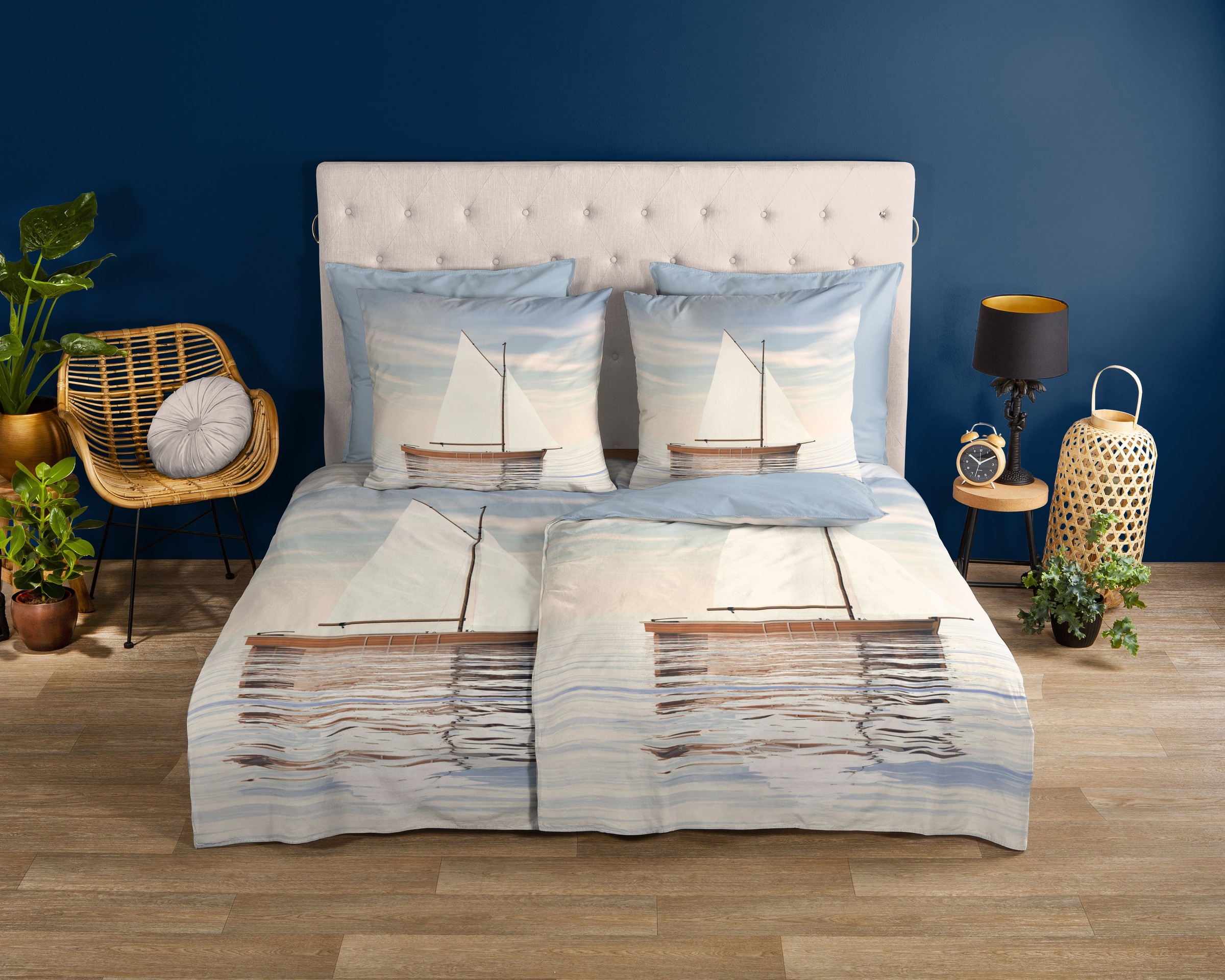 good morning Wendebettwäsche "Merii" 2 Stk. 100% Baumwolle, Renforcé, Reißv günstig online kaufen