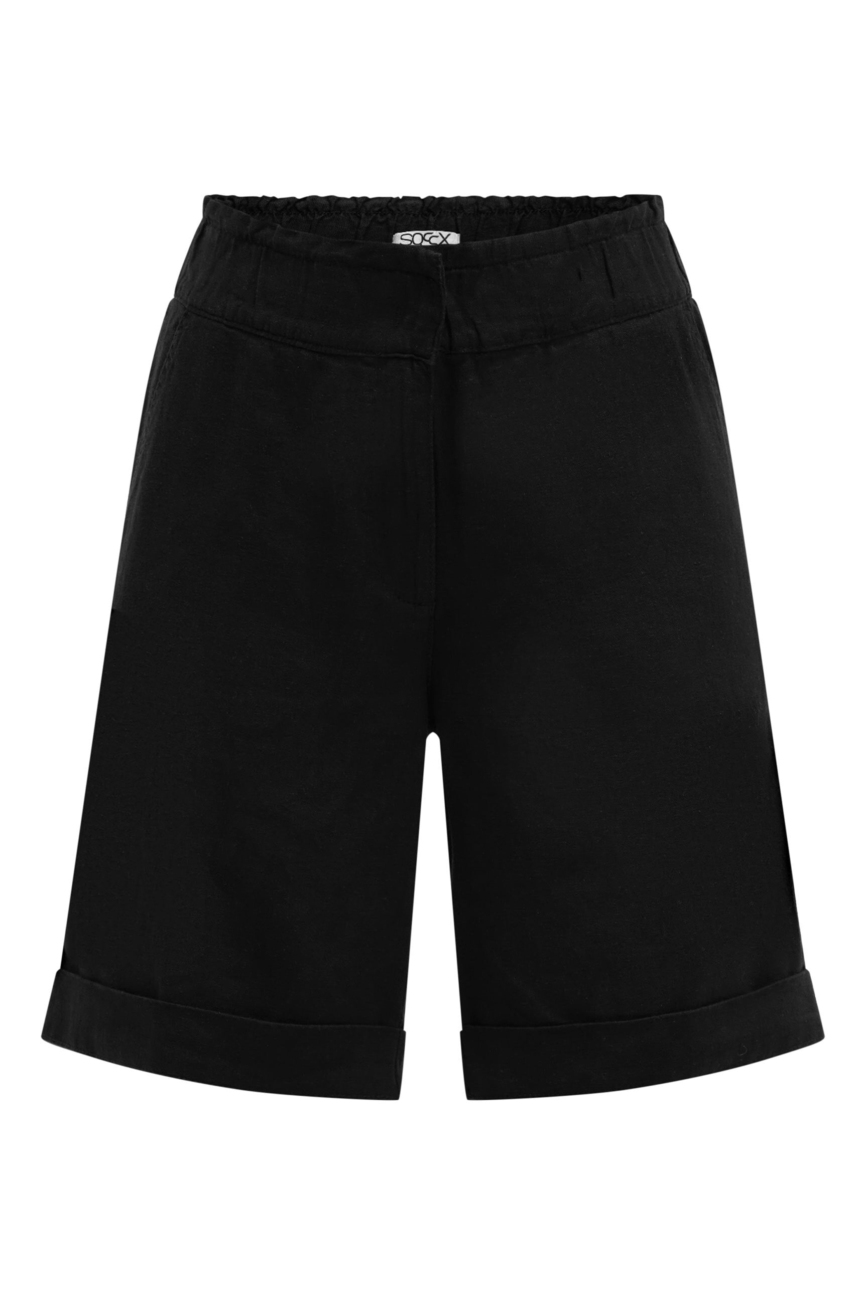 SOCCX Shorts  mit Turn-Up-Saum