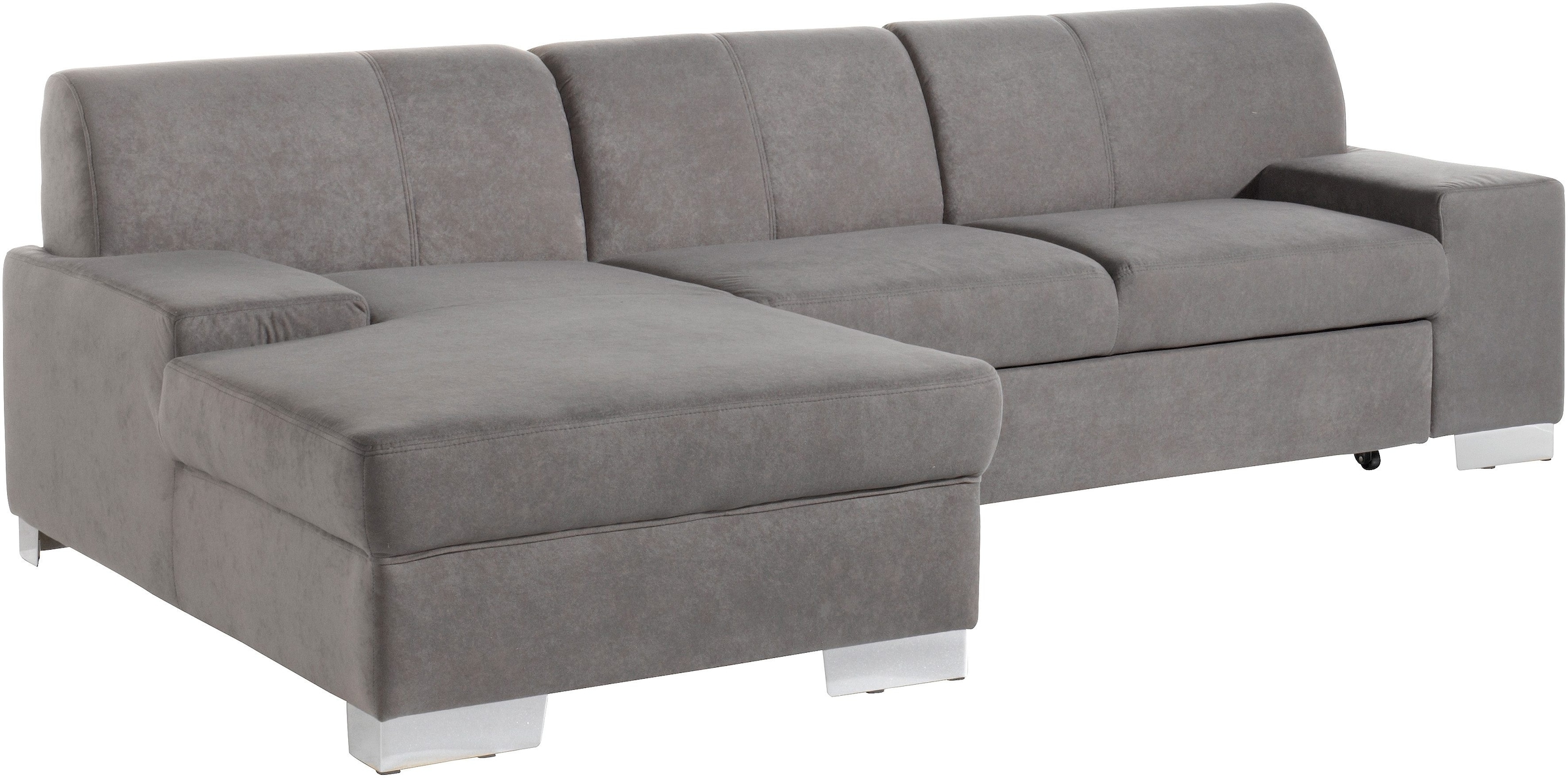 DOMO collection Ecksofa "Star L-Form", wahlweise mit Bettfunktion günstig online kaufen