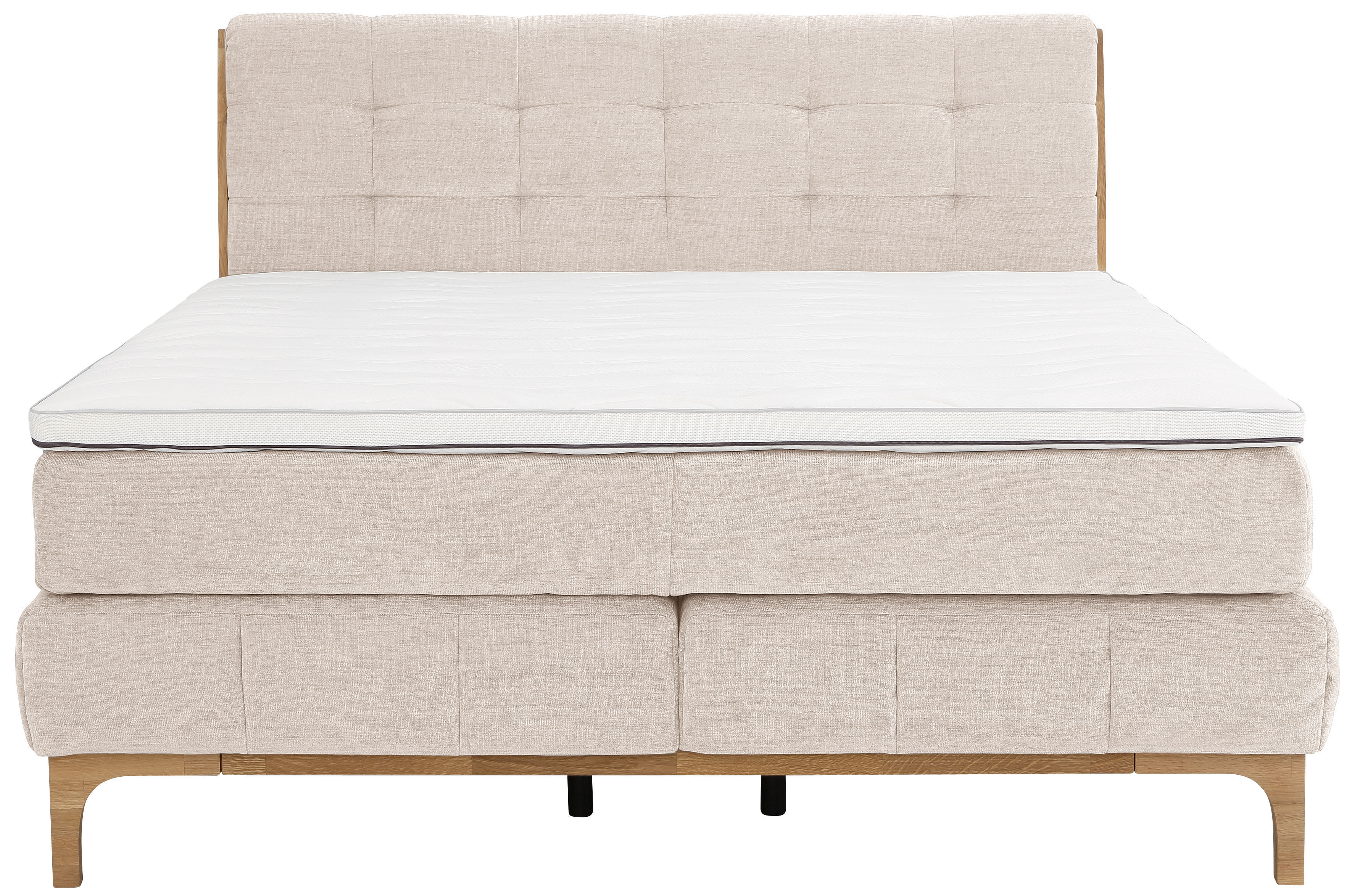 Thumbnail - OTTO products Boxspringbett "Jelle", (5 St.), zertifizierte, recycelte Bezugsstoffe, verschiedene Ausführungen