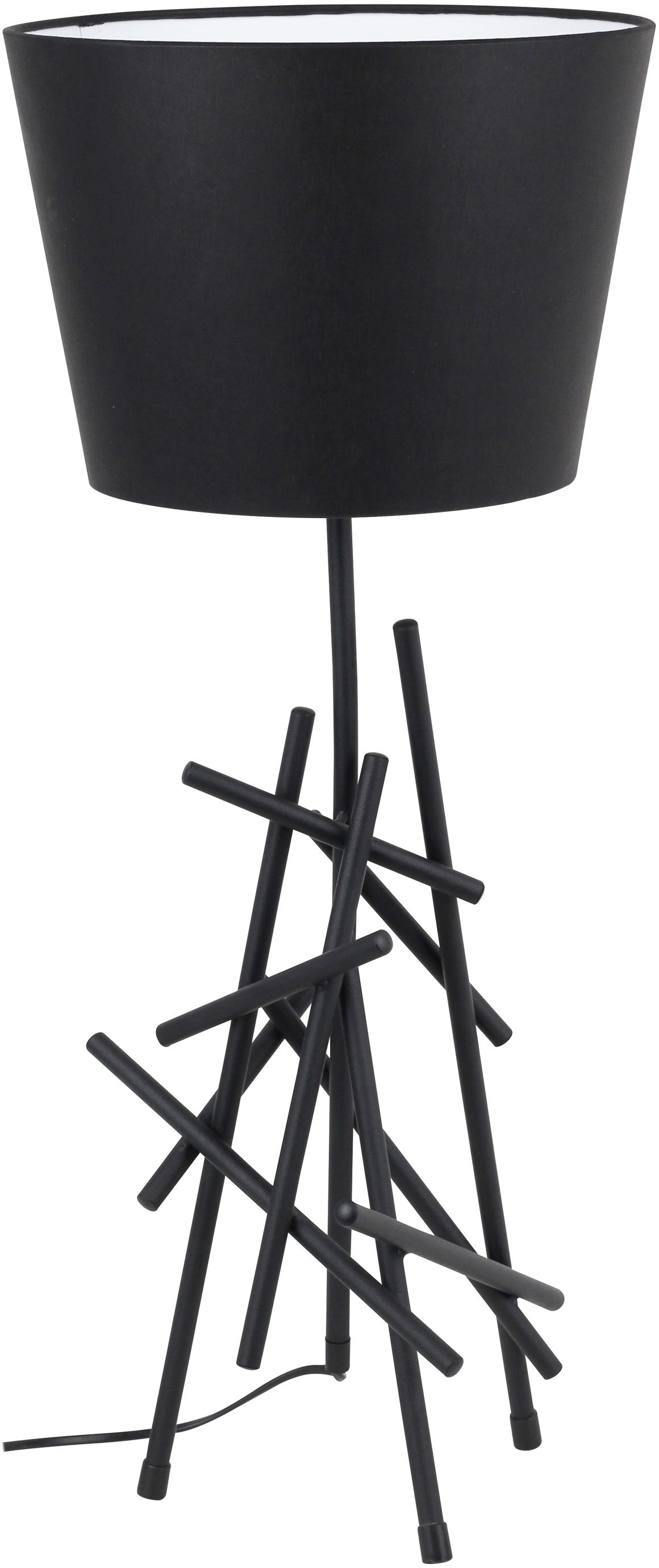 SPOT Light Tischleuchte »GLENN«, 1 flammig-flammig, aus Metall, mit flexiblem Stoffschirm, originelles Design