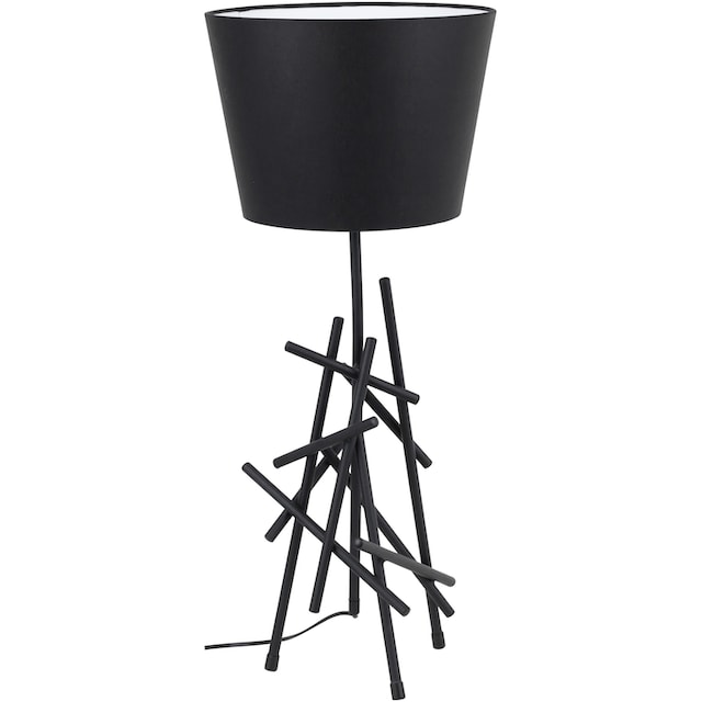 SPOT Light Tischleuchte »GLENN«, 1 flammig-flammig, aus Metall, mit  flexiblem Stoffschirm, originelles Design | BAUR