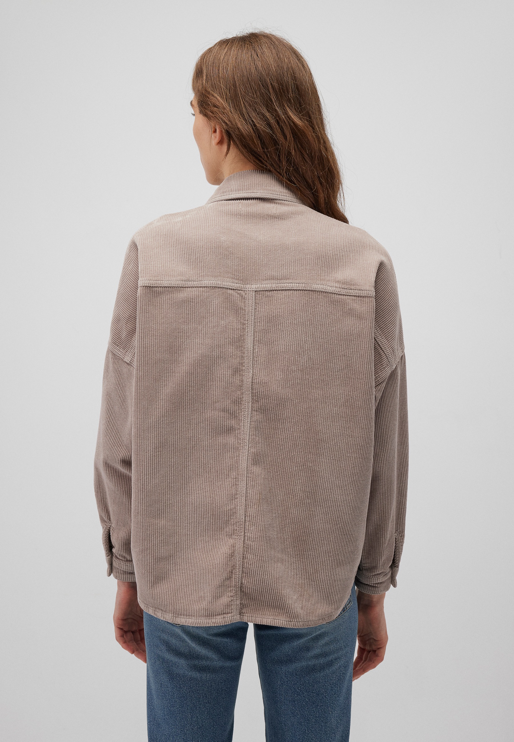 Mavi Langarmbluse »FIONA«, Boyfriend Cord Overshirt