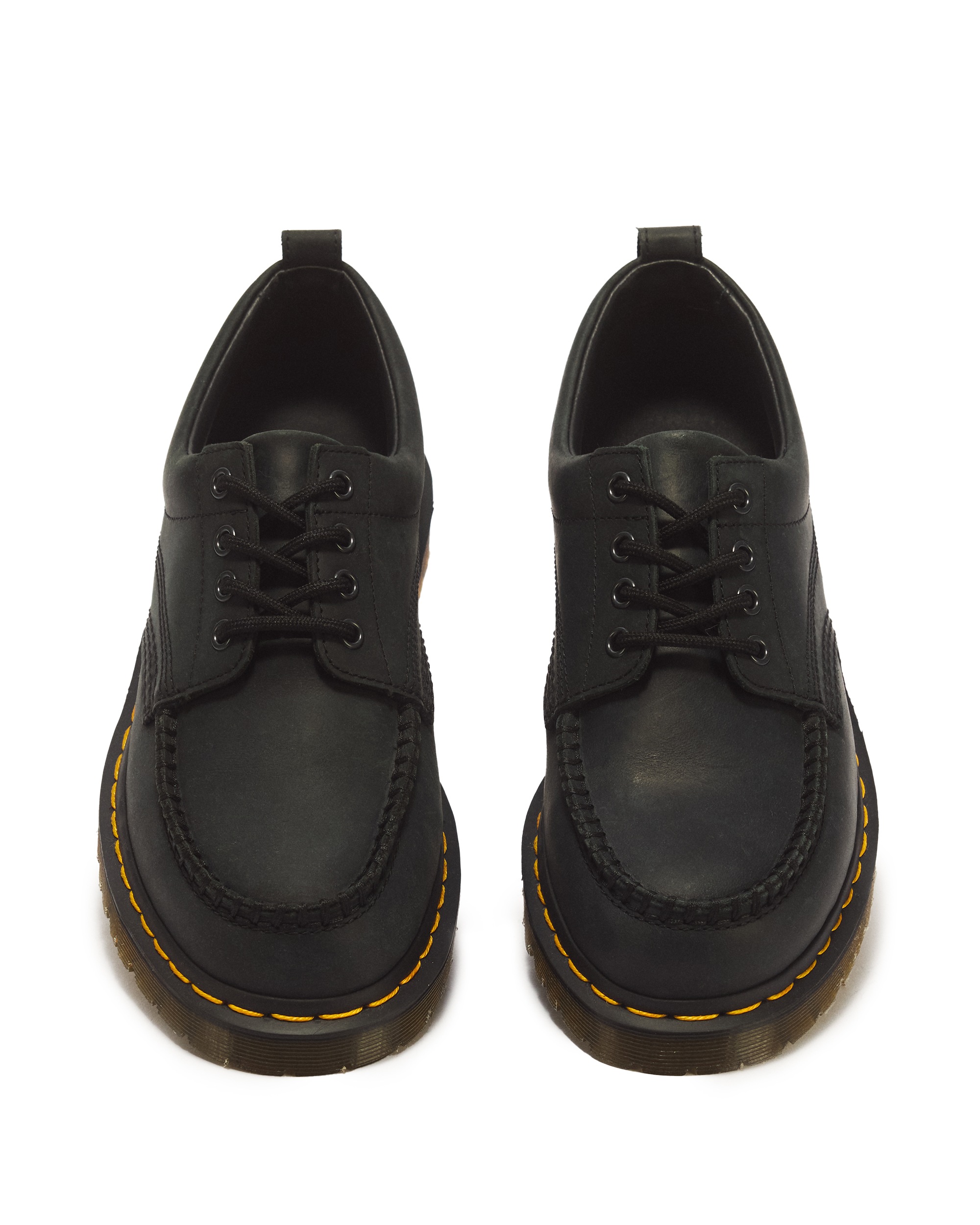 DR. MARTENS Schnürschuh »Lowell«  Blockabsatz, Plateau, Halbschuh mit modischen Ziernäthen