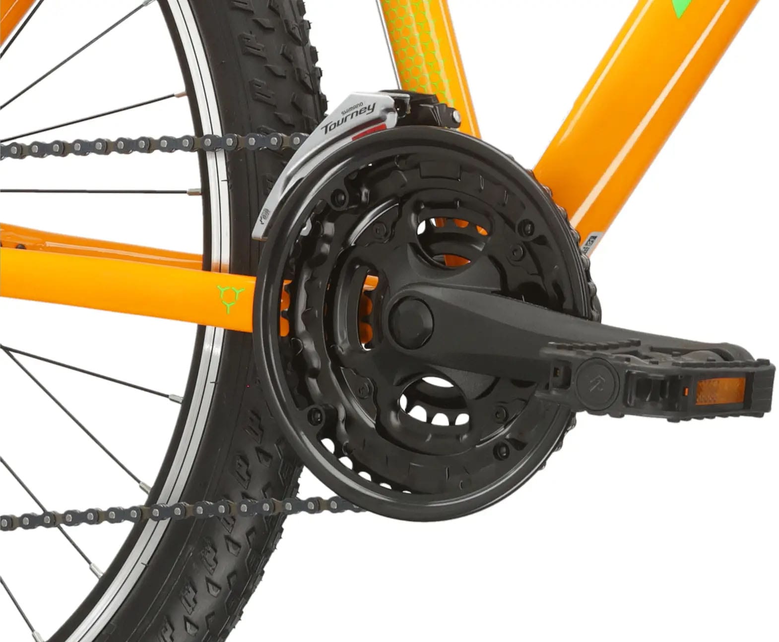 Kross Mountainbike »KROSS MTB Hardtail Hexagon 1.0 26" orange 21 Gänge«, 21 Gang, Shimano, TOURNEY TX800 Schaltwerk, Kettenschaltung
