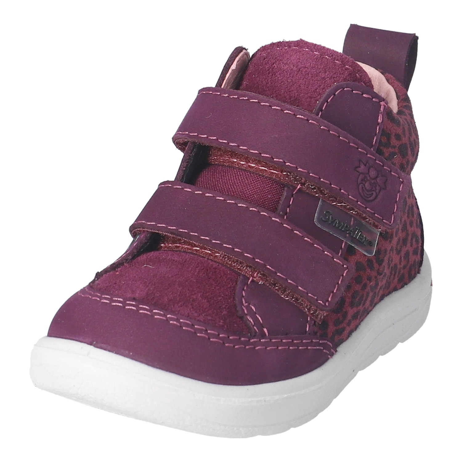 PEPINO by RICOSTA Sneaker »LIA, WMS: mittel«  Klettschuh, Babyschuh mit Kontrastbesatz, Größenschablone zum Download