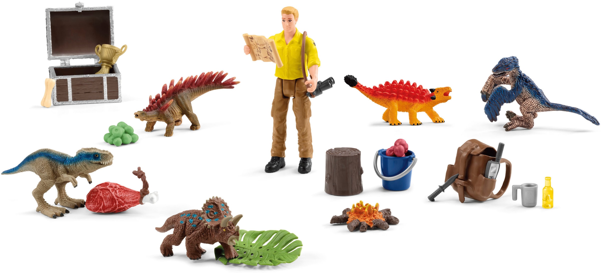 Schleich® Spielzeug-Adventskalender »DINOSAURS 2023«, ab 5 Jahren