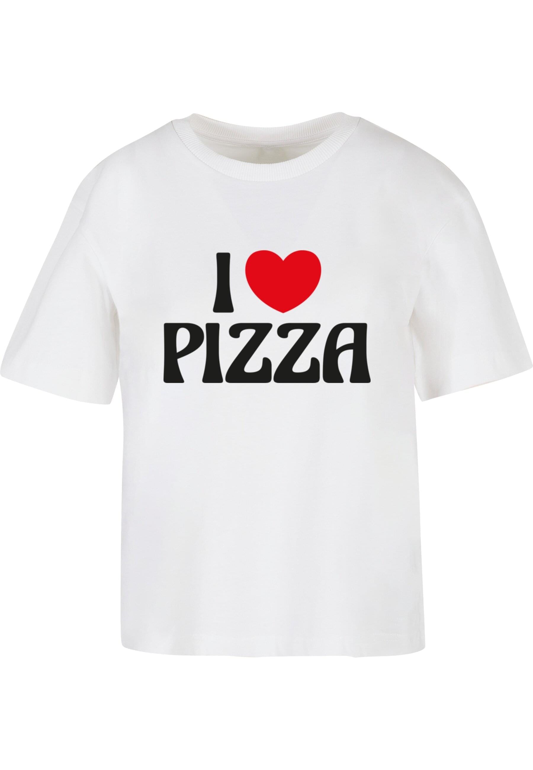 Miss Tee T-Shirt "Miss Tee Pizza Love Tee" 1 Stk. tlg. günstig online kaufen