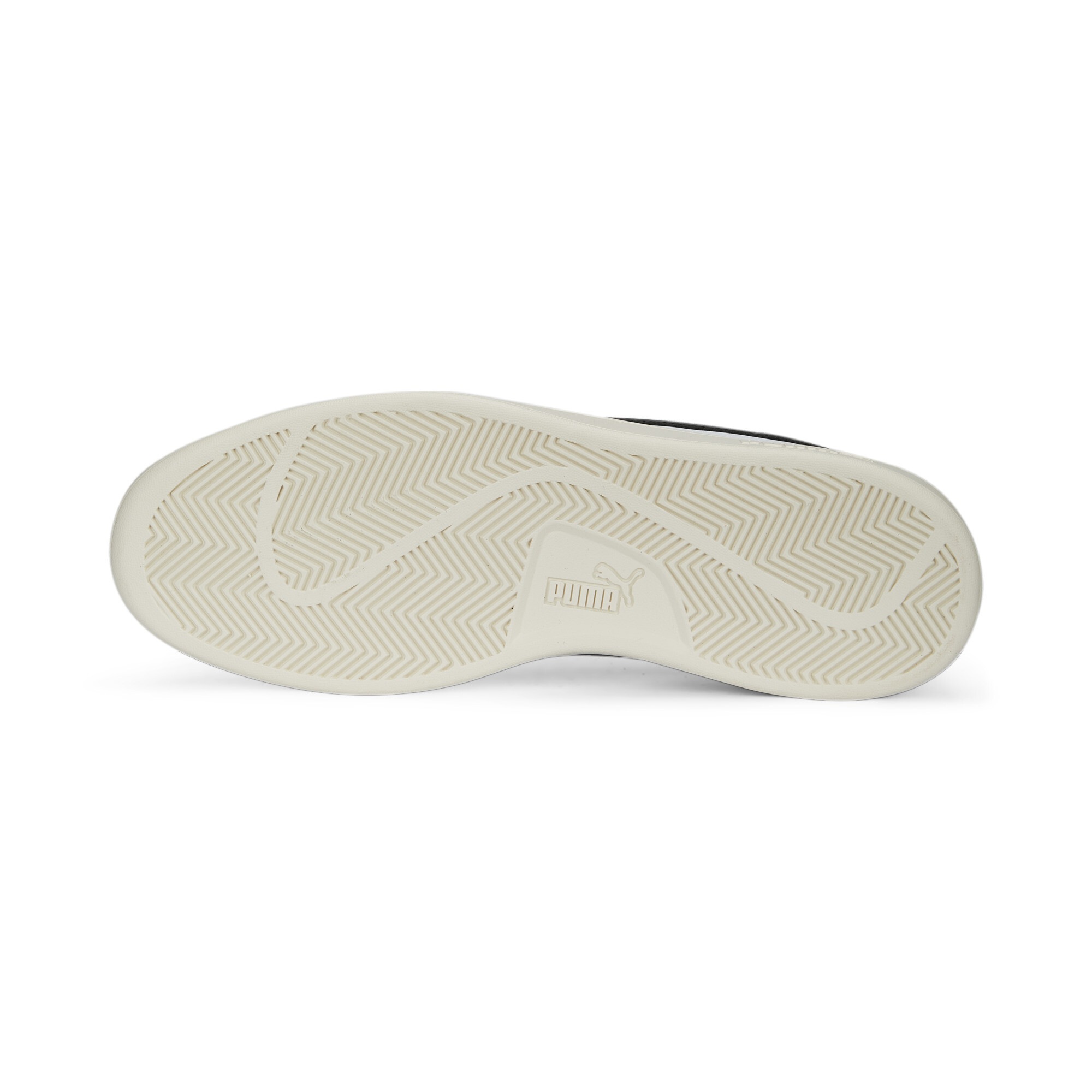 Sneaker PUMA "SMASH 3.0 L", Damen, Gr. 44, schwarz-weiß (puma weiß, puma schwarz, puma gold, frosted ivory), Leder, unifarben, Schuhe Sneaker, mit sportlicher Optik, mit leicht profilierter Gummilaufsohle 3