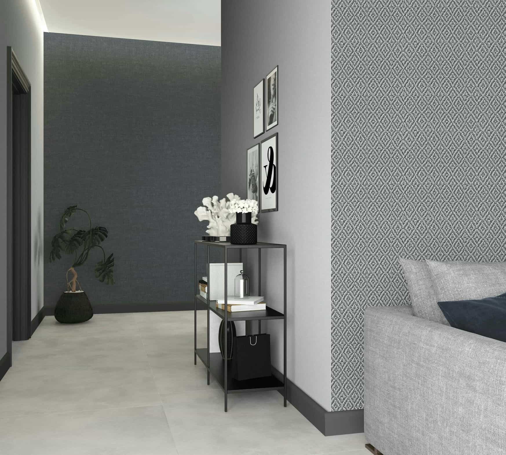 Marburg Vliestapete »Tapete Slightly Structured«, uni, moderne Vliestapete für Wohnzimmer Schlafzimmer Küche