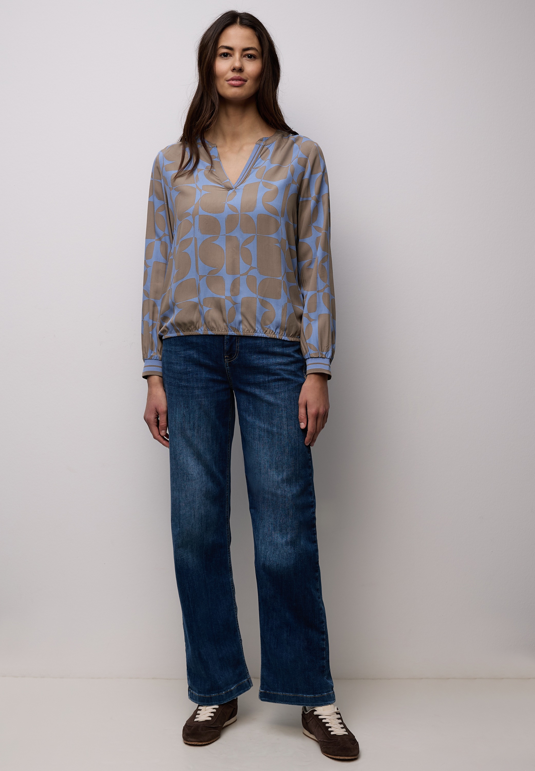 Thumbnail - STREET ONE Langarmbluse aus softer Viskose