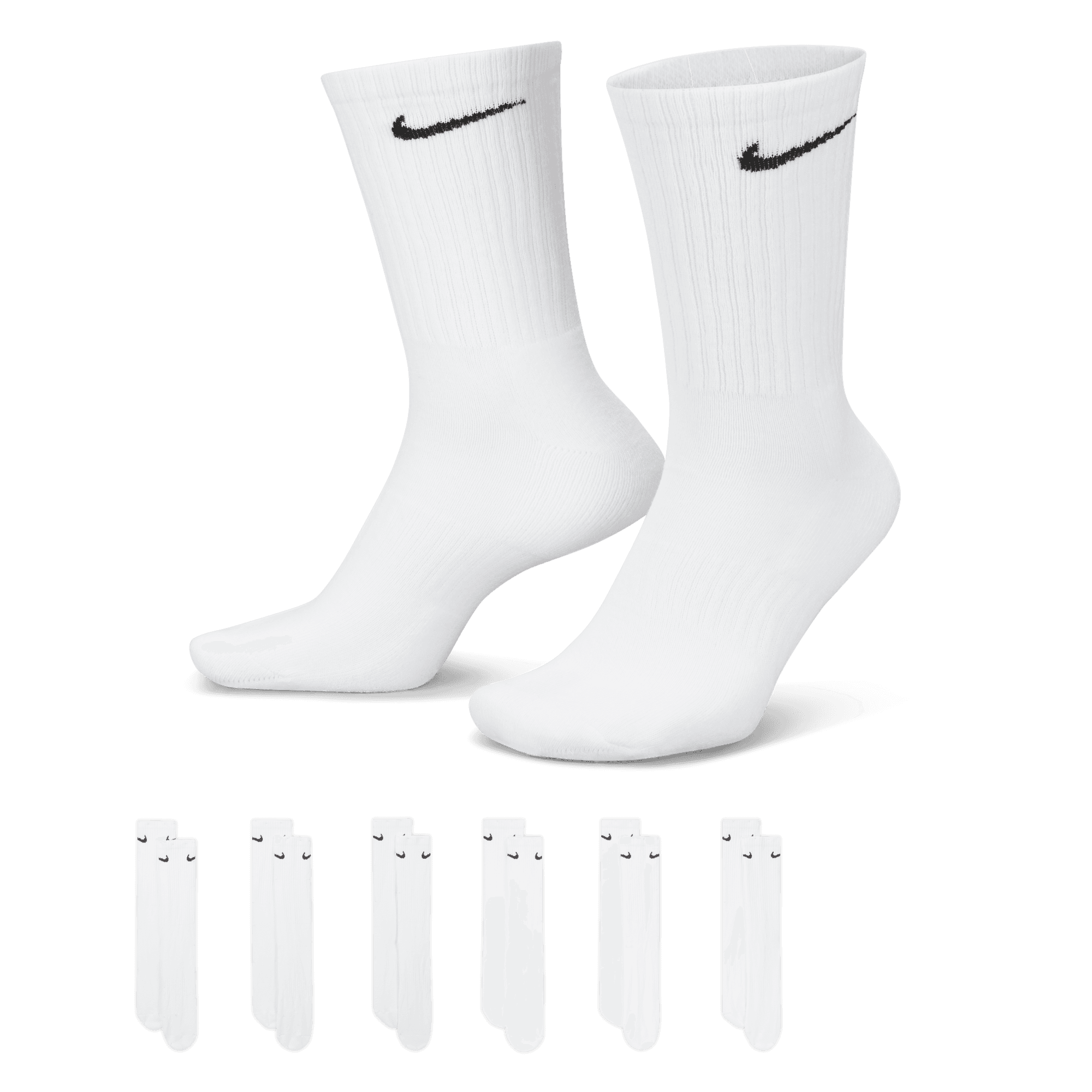 Nike Sportsocken 6 Paar tlg. mit Fußfrottee
