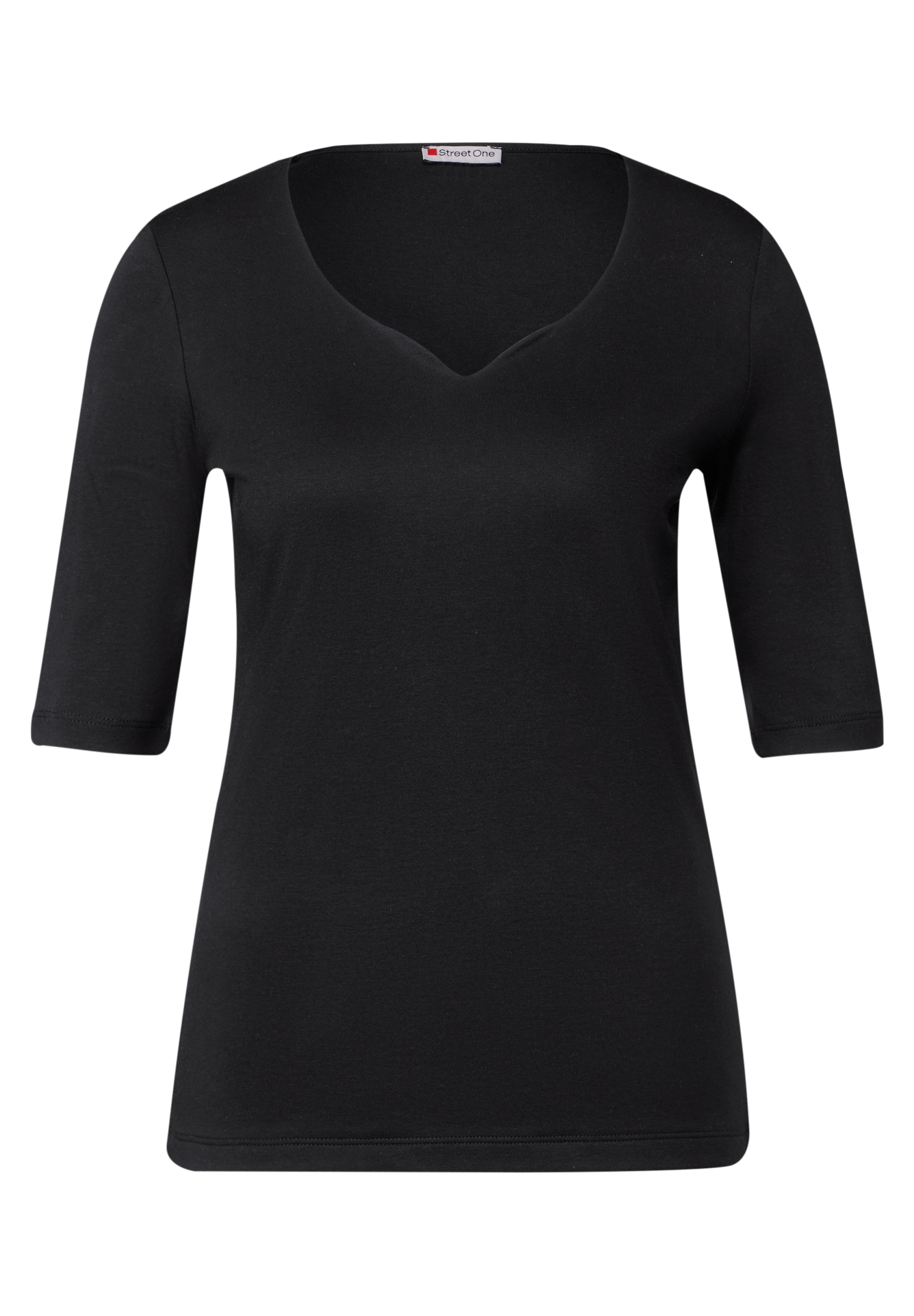 STREET ONE T-Shirt, im soften Baumwoll-Mix