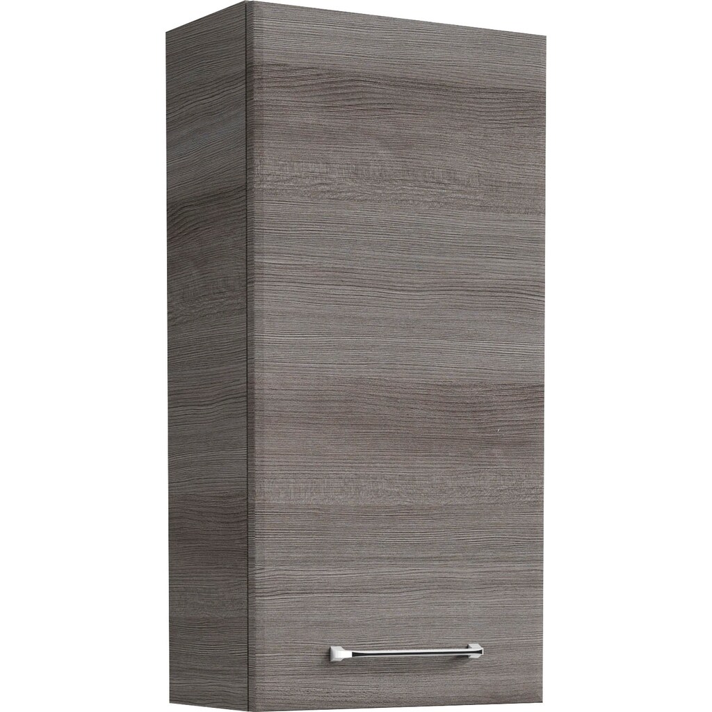 Saphir Hängeschrank »Quickset Wand-Badschrank 35 cm breit mit 1 Tür, 2 Einlegeböden«, Badezimmer-Hängeschrank inkl. Türdämpfer, Griffe in Chrom Glanz