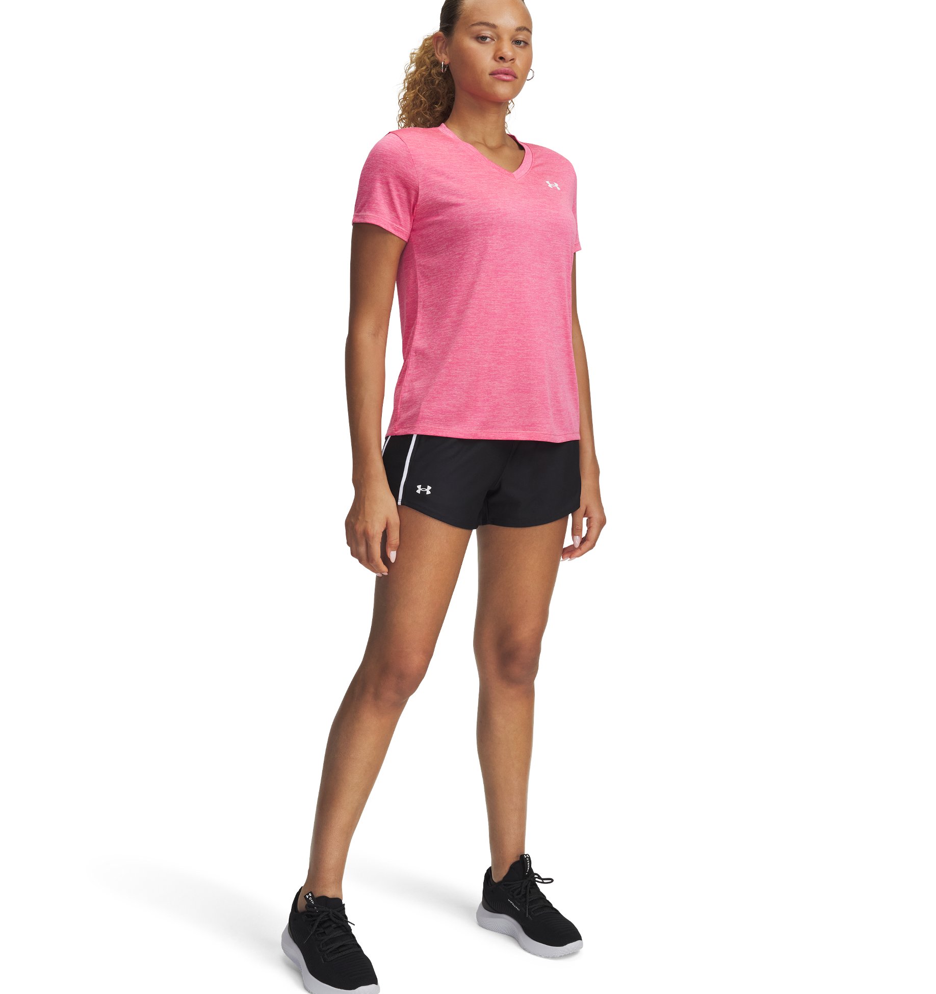 Thumbnail - Under Armour Trainingsshorts "TECH PLAY UP SHORTS" für vielseitige Aktivitäten, leichtes Material