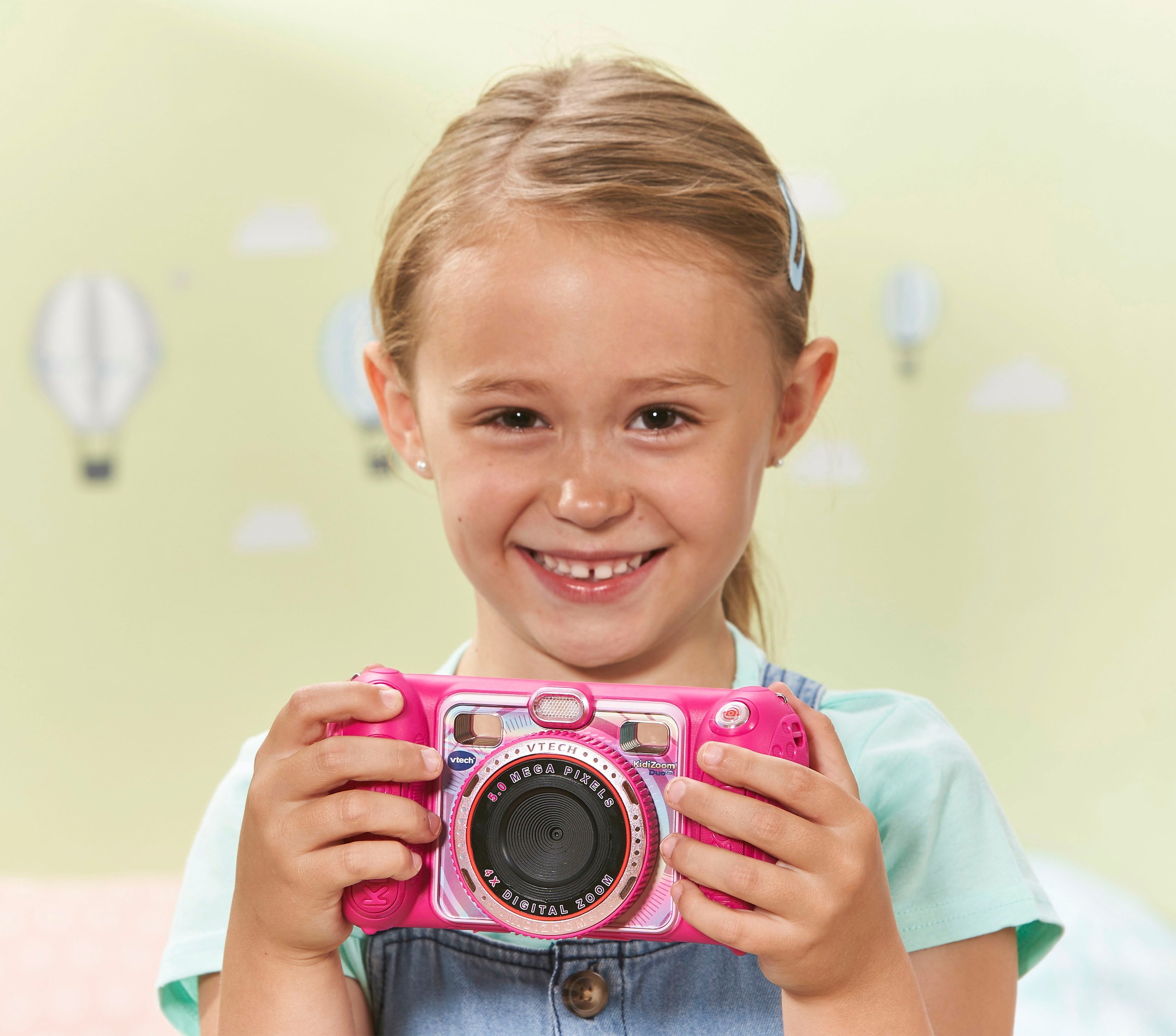 Kinderkamera »KidiZoom Duo inklusive Tragetasche BAUR Pro, | pink«, Vtech®