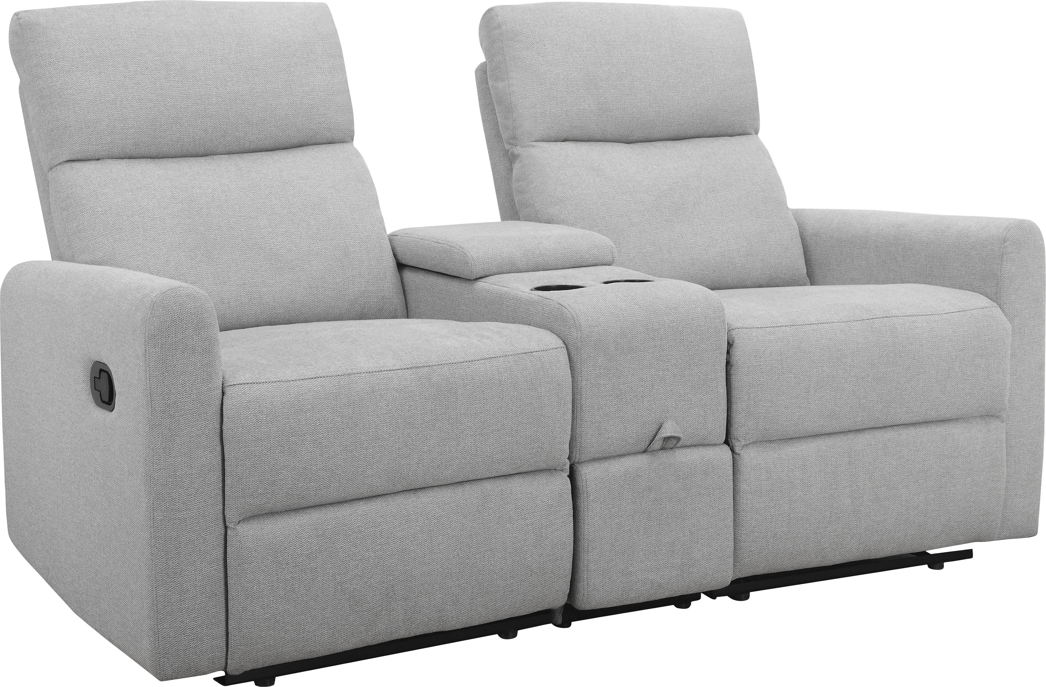 Thumbnail - Home affaire 2-Sitzer "Daoulas, 2er-Kinosofa, TV-Sessel, Multimedia-Sofa" Kinosofa mit Relaxfunktion, Getränkehalter und...